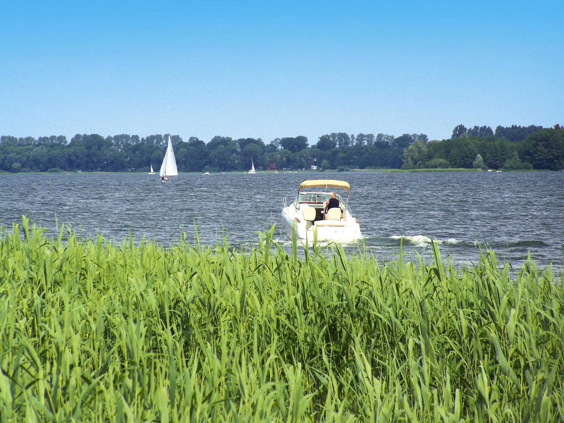 Rustiek vakantiehuis voor 4 aan de Plauer See met wellness en eigen meerstrand - foto 34