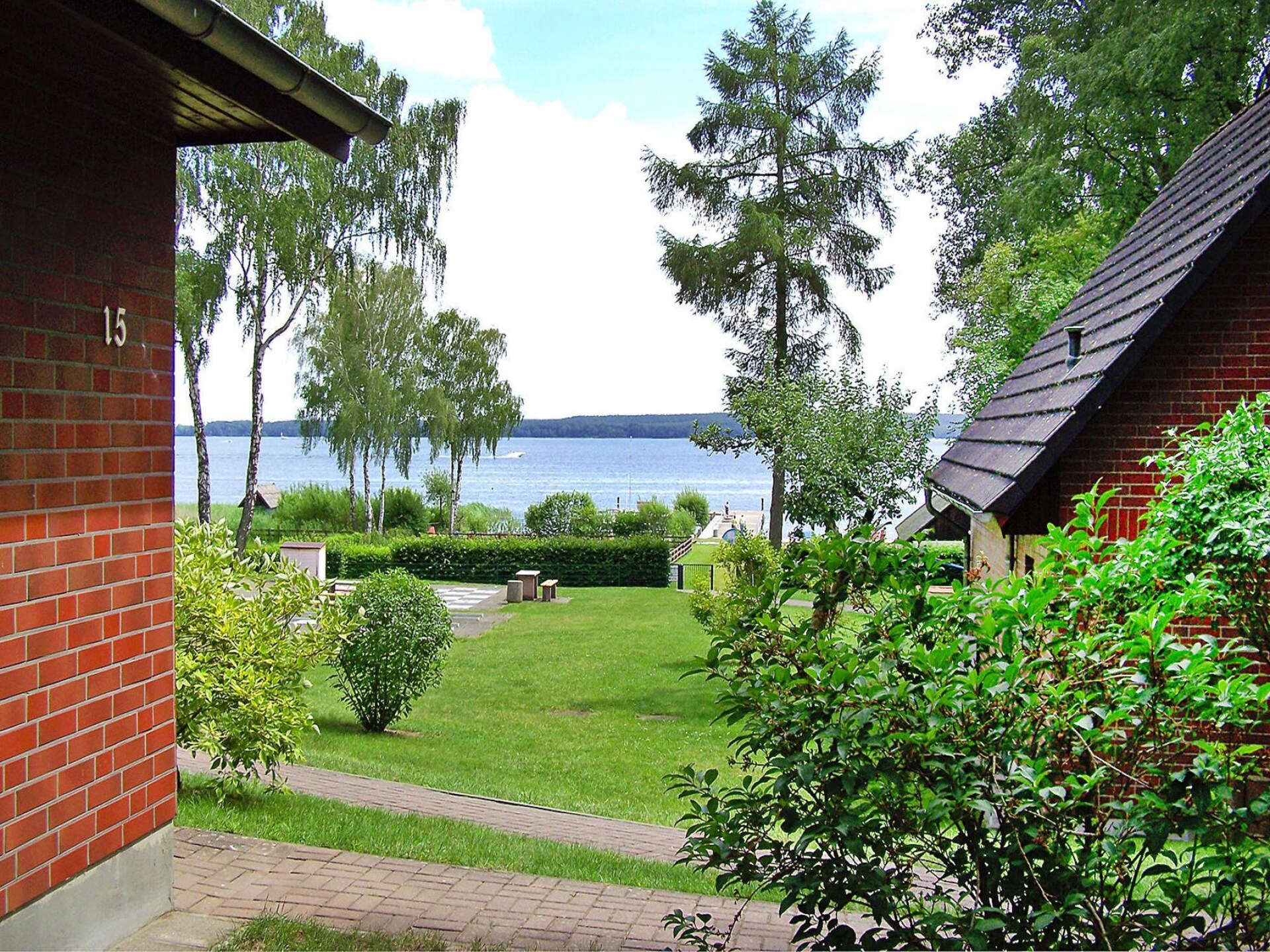 Rustiek vakantiehuis voor 4 aan de Plauer See met wellness en eigen meerstrand - foto 13