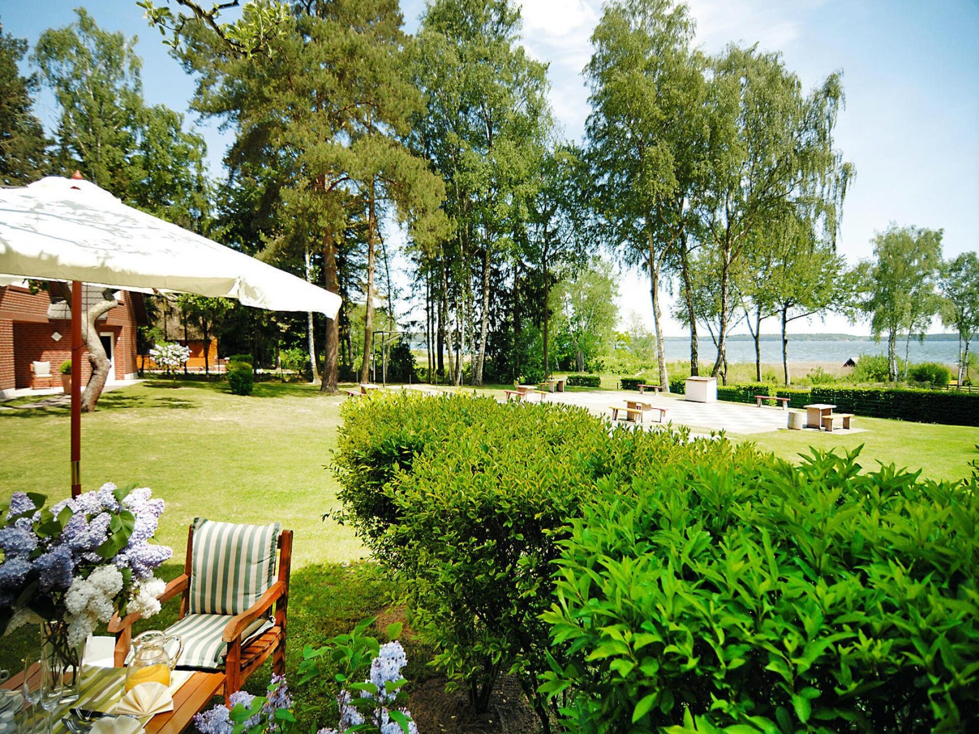 Rustiek vakantiehuis voor 4 aan de Plauer See met wellness en eigen meerstrand - foto 15