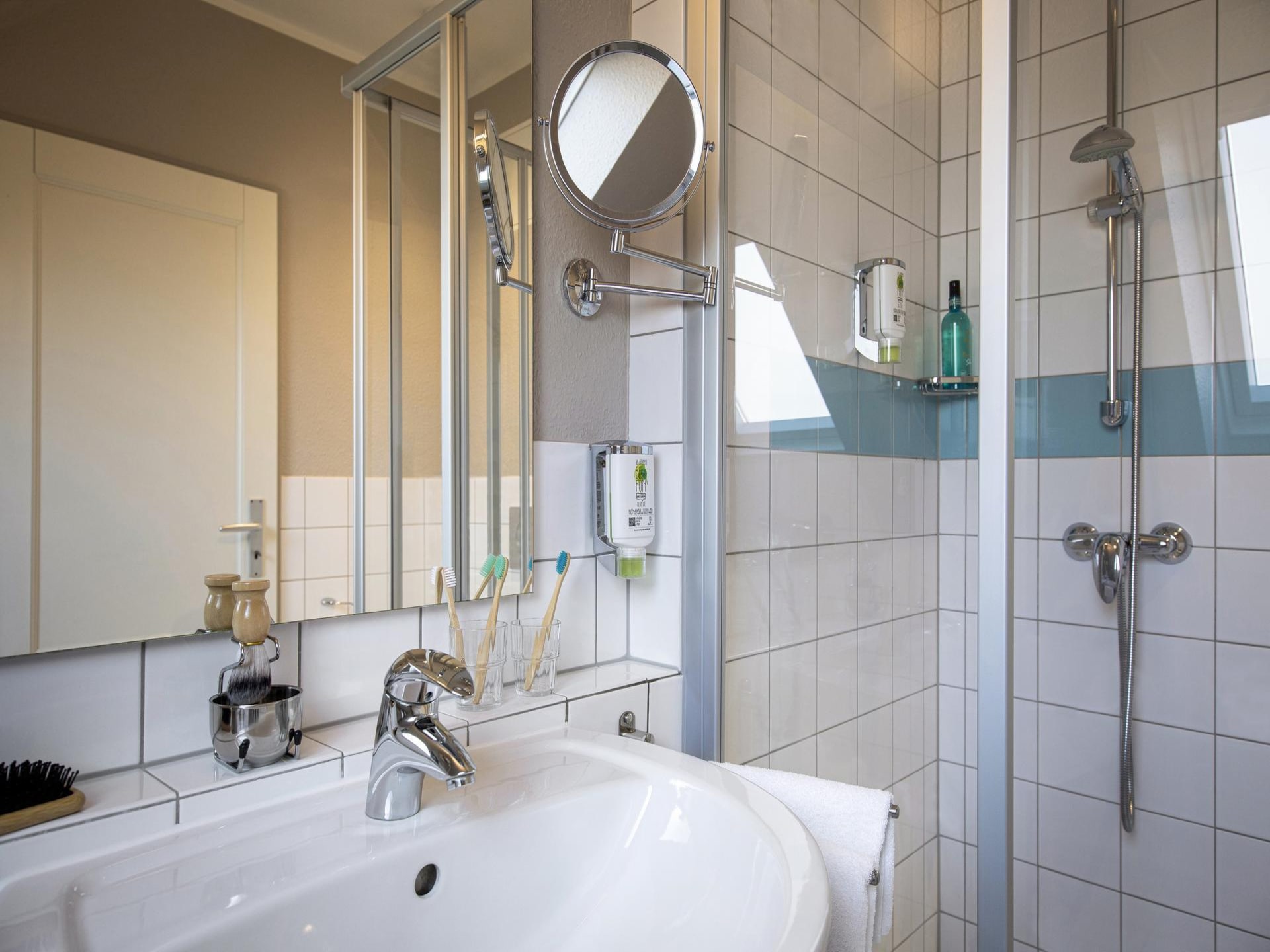 Op 450 m van zee: Comfortabel appartement in Rantum met wellness - foto 13