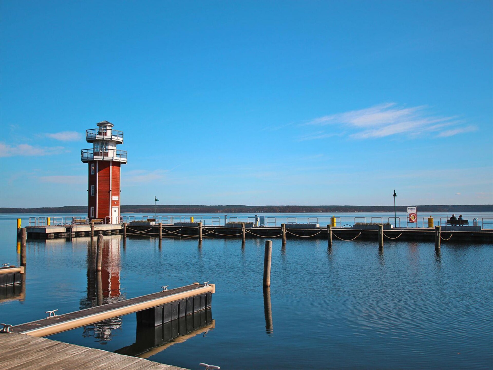 Luxe appartement aan de haven van Plau am See, direct aan het meer - foto 18