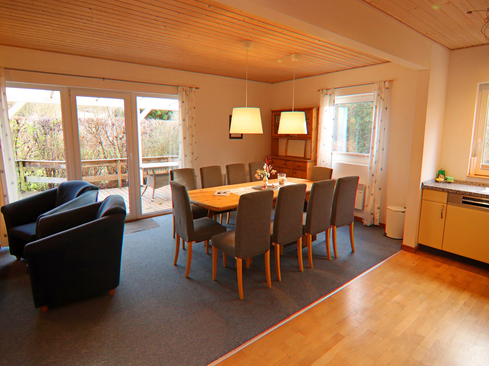 Groots vakantiehuis voor 21 personen bij de Müritz met twee woningen - foto 15