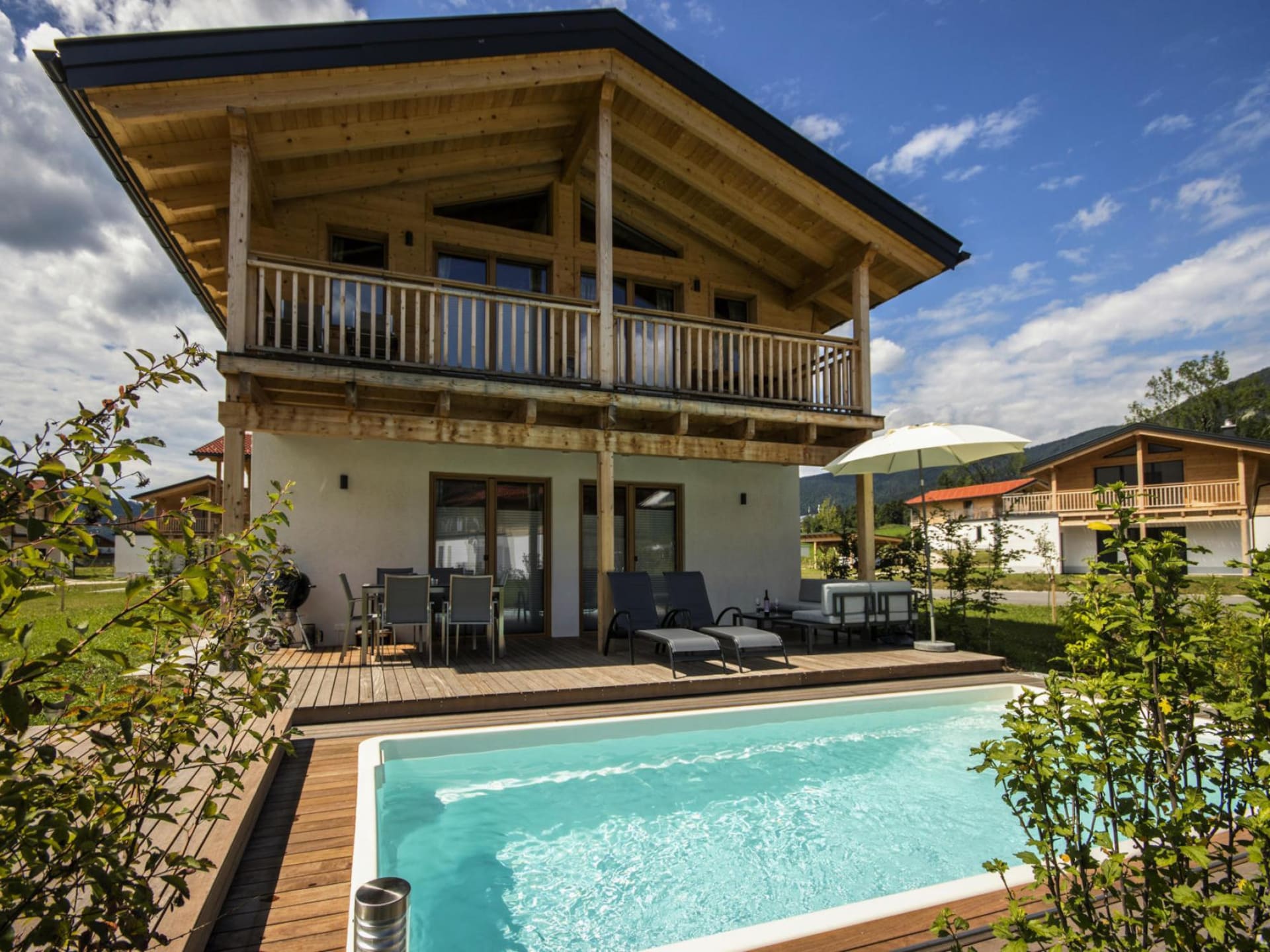 6-persoons chalet in Inzell aan de piste met sauna en zwembad - foto 2