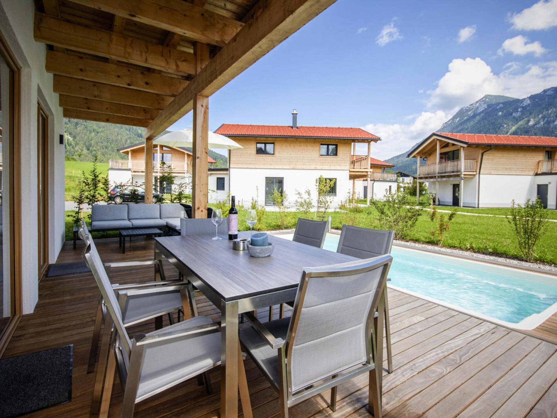 6-persoons chalet in Inzell aan de piste met sauna en zwembad - foto 4