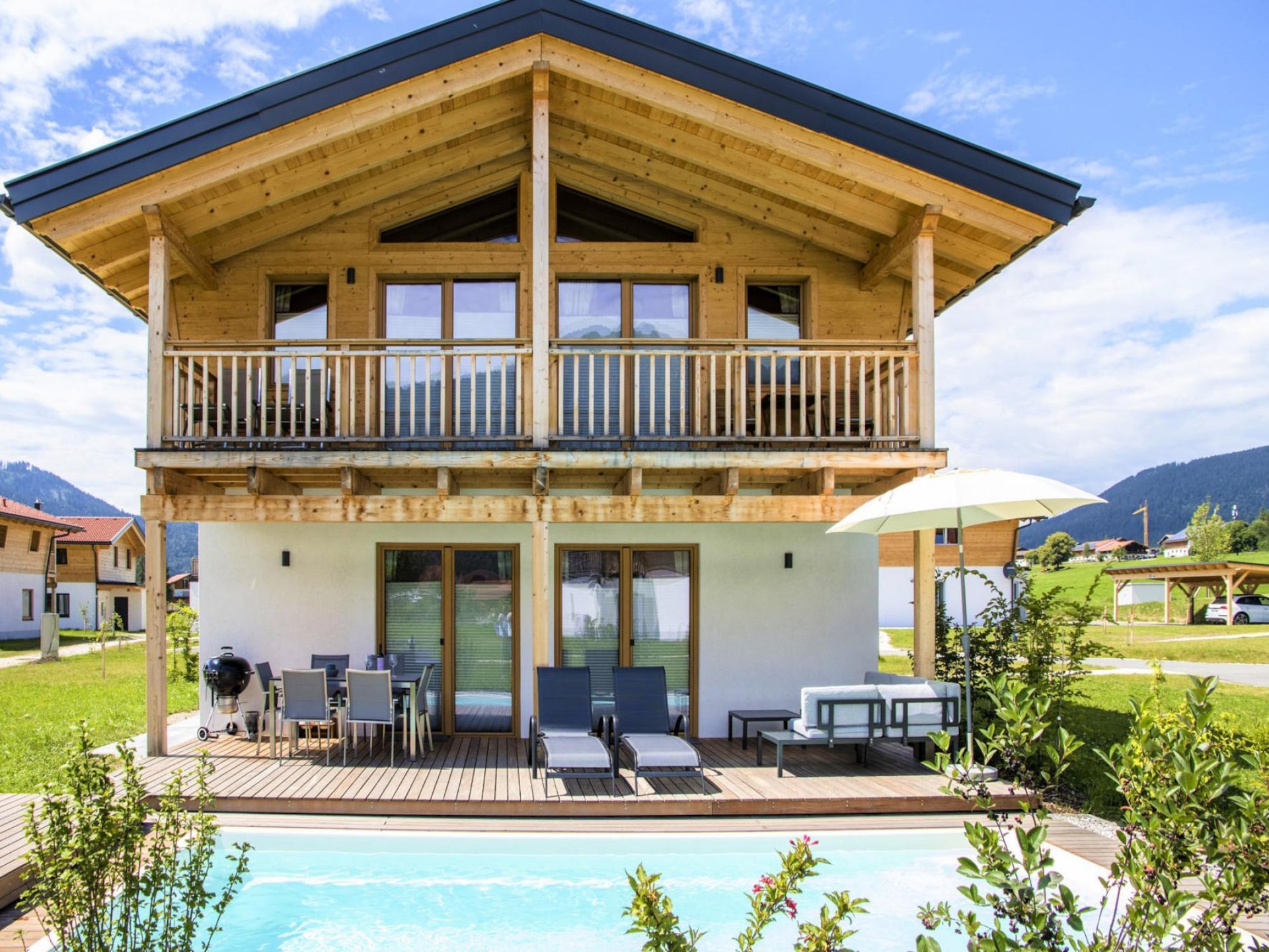 6-persoons chalet in Inzell aan de piste met sauna en zwembad - foto 22