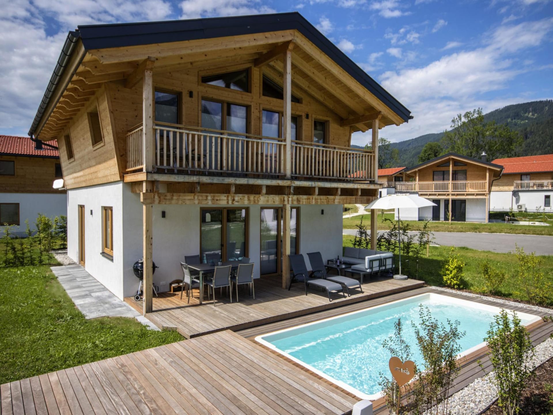 6-persoons chalet in Inzell aan de piste met sauna en zwembad - foto 40