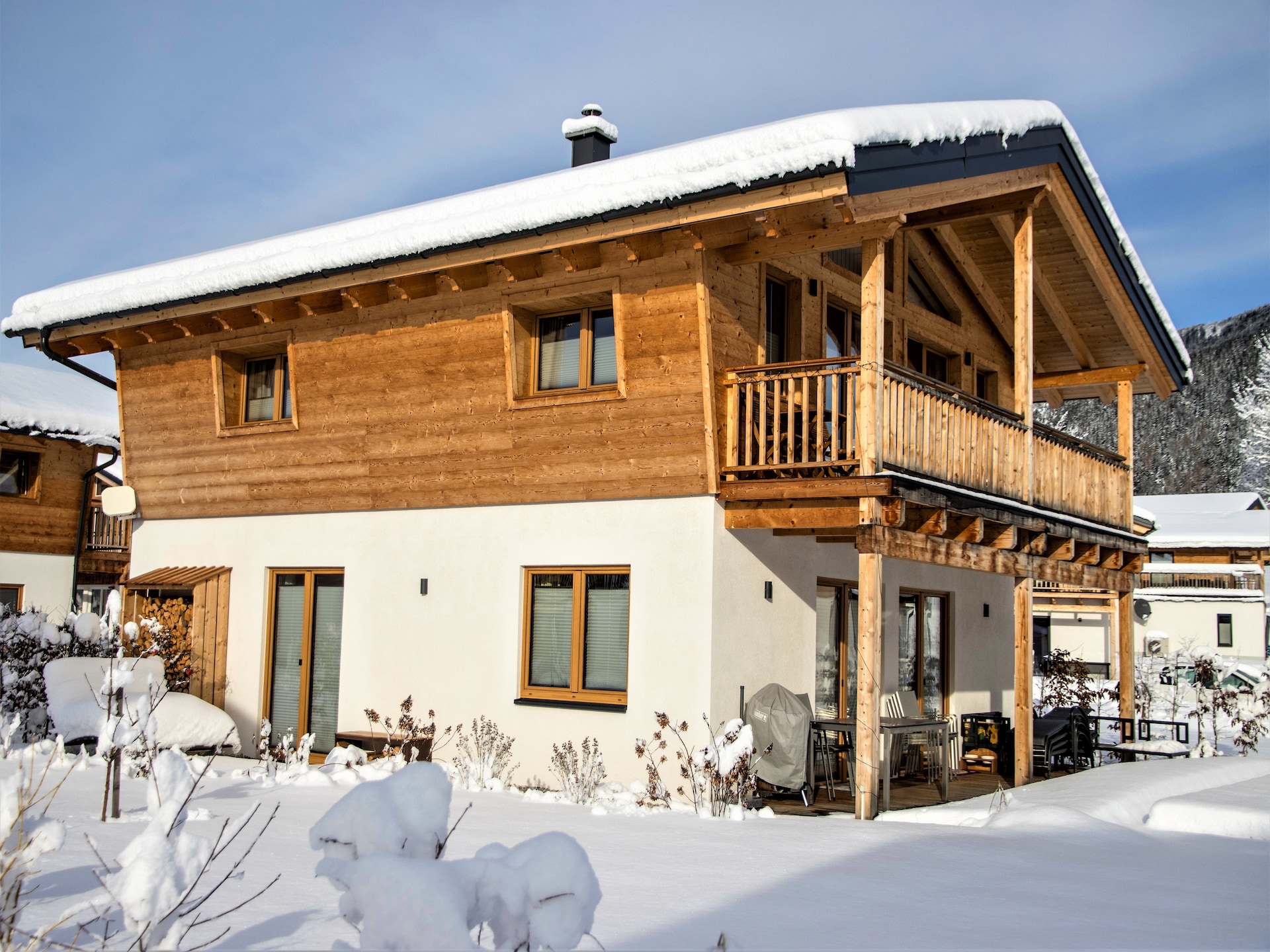 6-persoons chalet in Inzell aan de piste met sauna en zwembad - foto 48