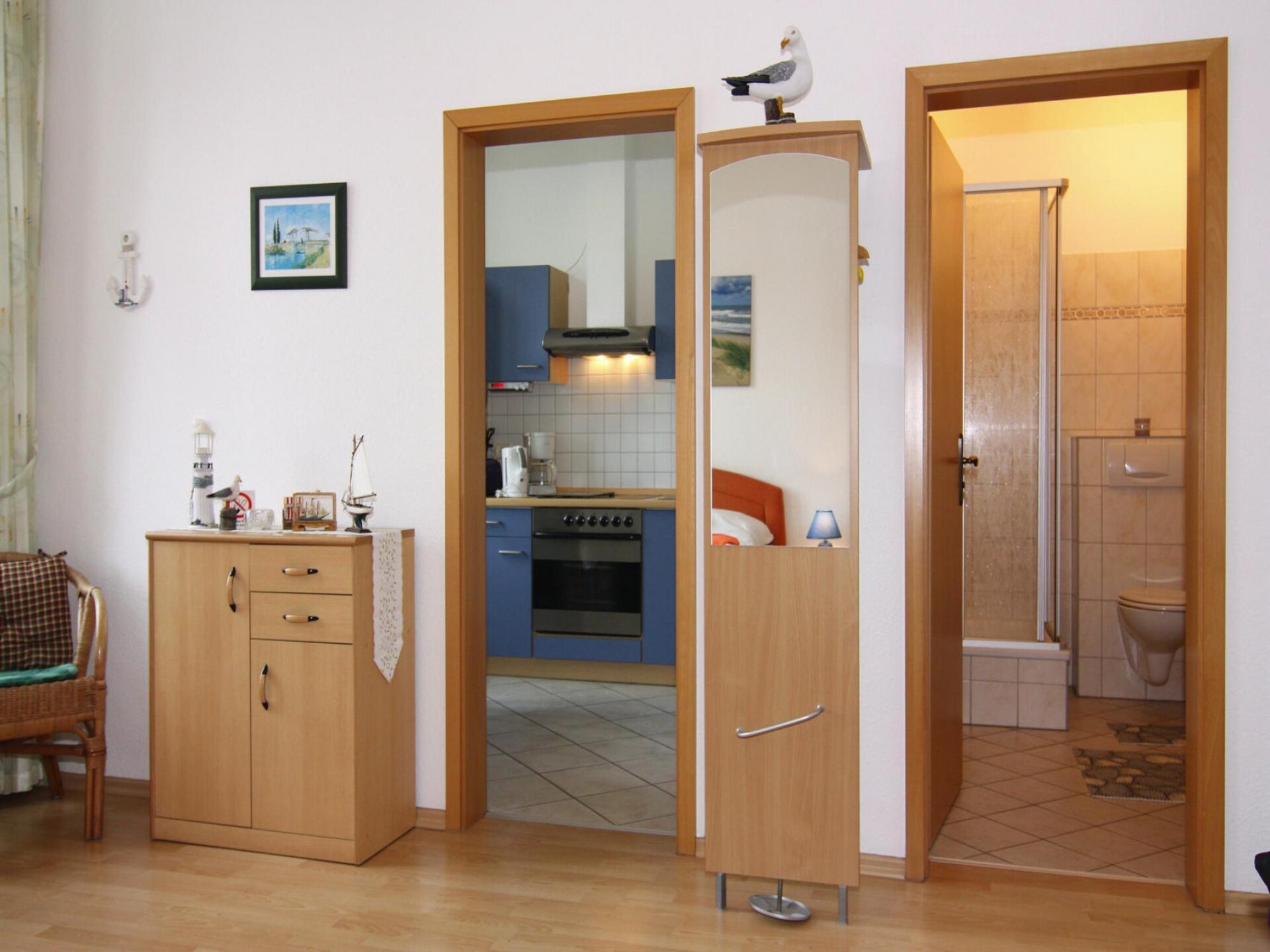 Appartement met zeezicht op 100m van het strand in Ahlbeck - foto 12