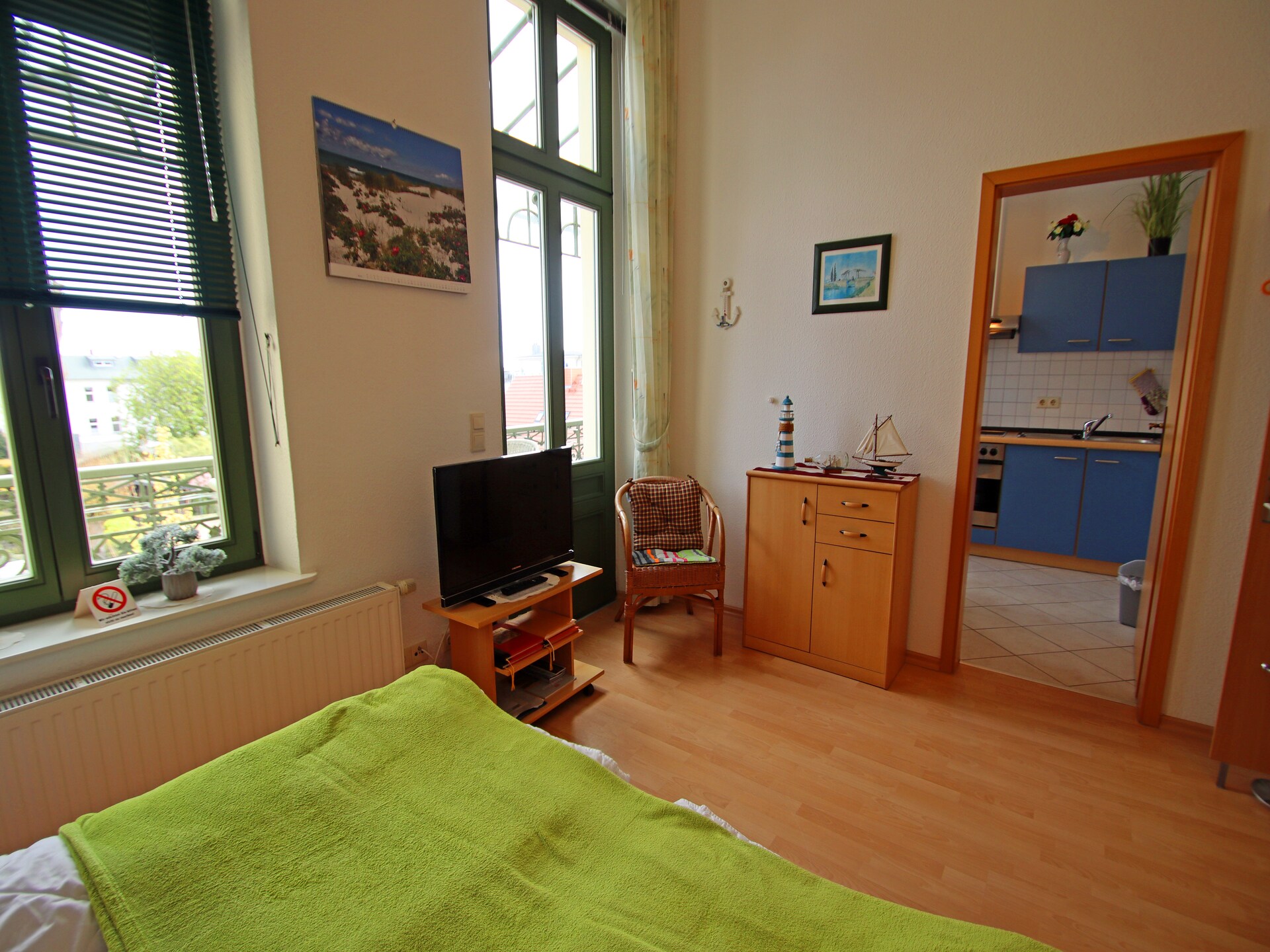 Appartement met zeezicht op 100m van het strand in Ahlbeck - foto 18
