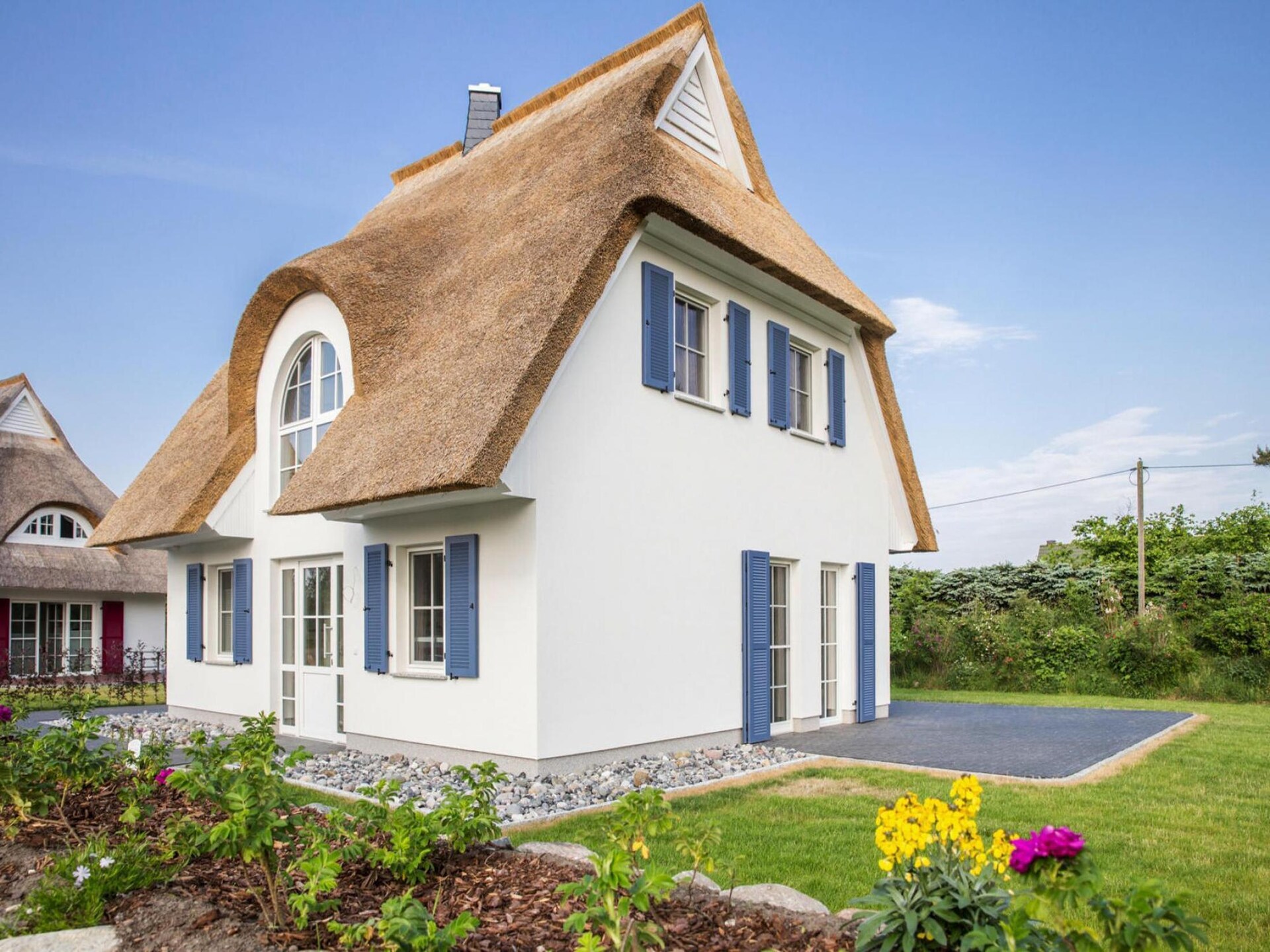 Luxe rietgedekt vakantiehuis met sauna en privé zwemplek aan de lagune - foto 7