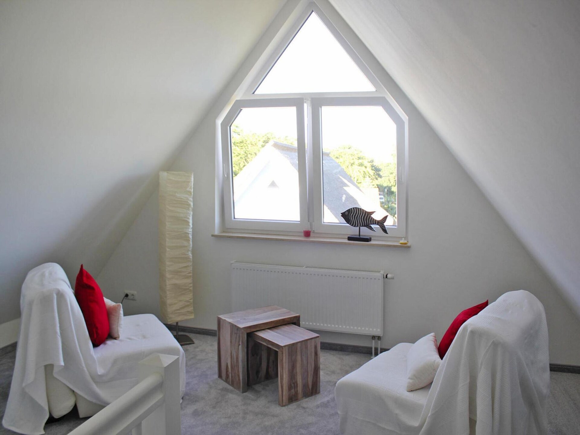 Op 450 m van het meer: rietgedekt vakantiehuis in Vieregge - foto 8