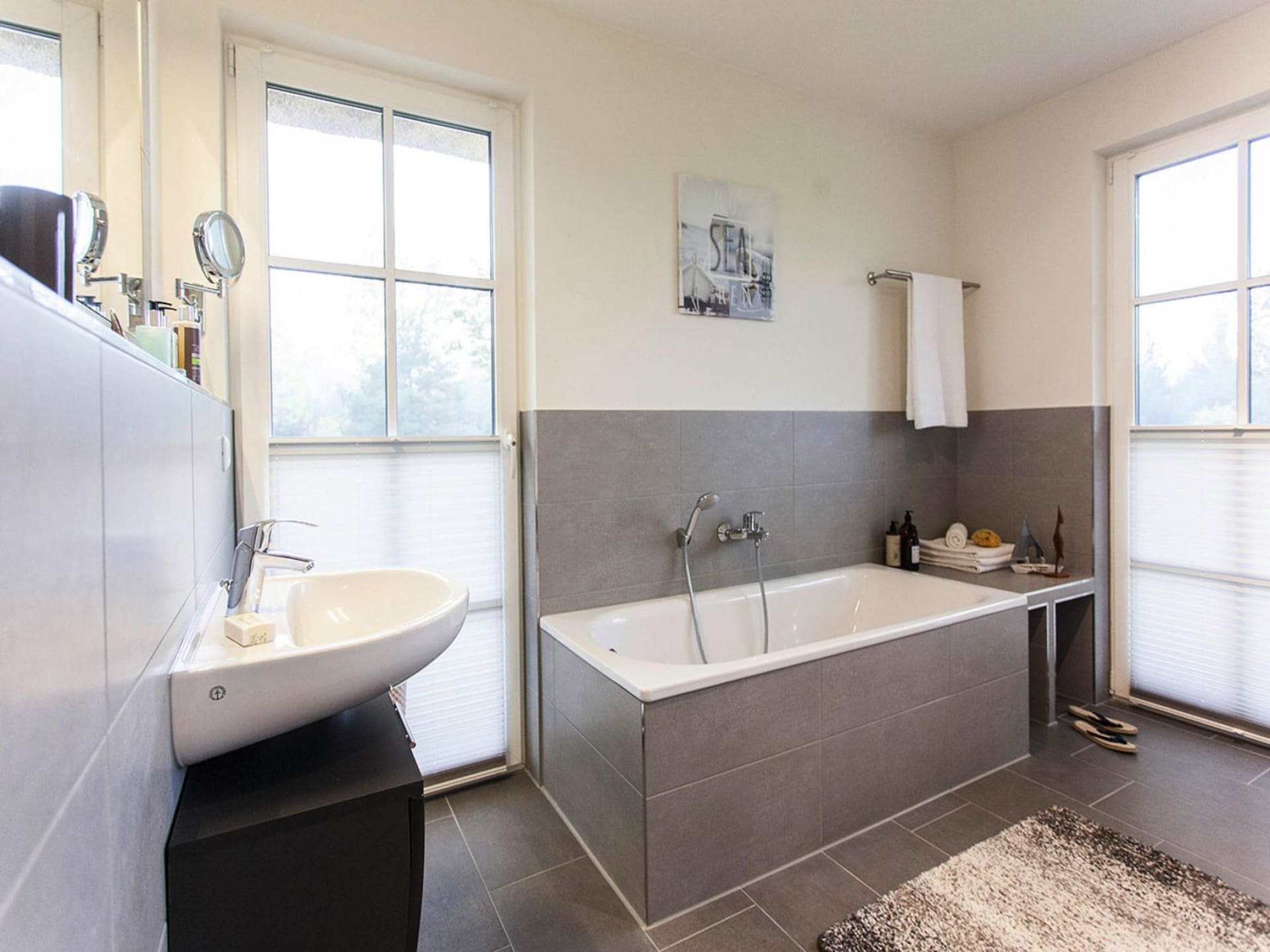 Aan het meer: Luxe rietgedekt vakantiehuis in Fuhlendorf · 6 pers. - foto 15
