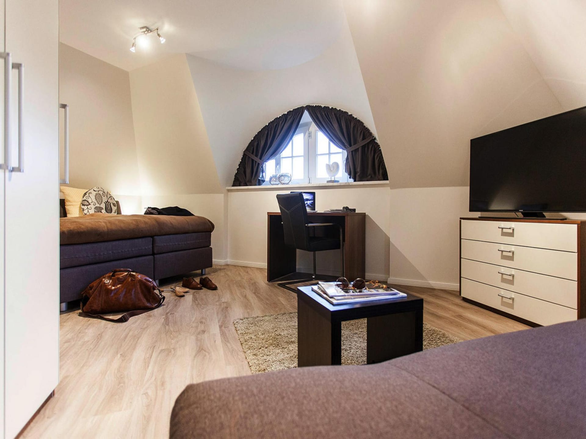 Aan het meer: Luxe rietgedekt vakantiehuis in Fuhlendorf · 6 pers. - foto 8