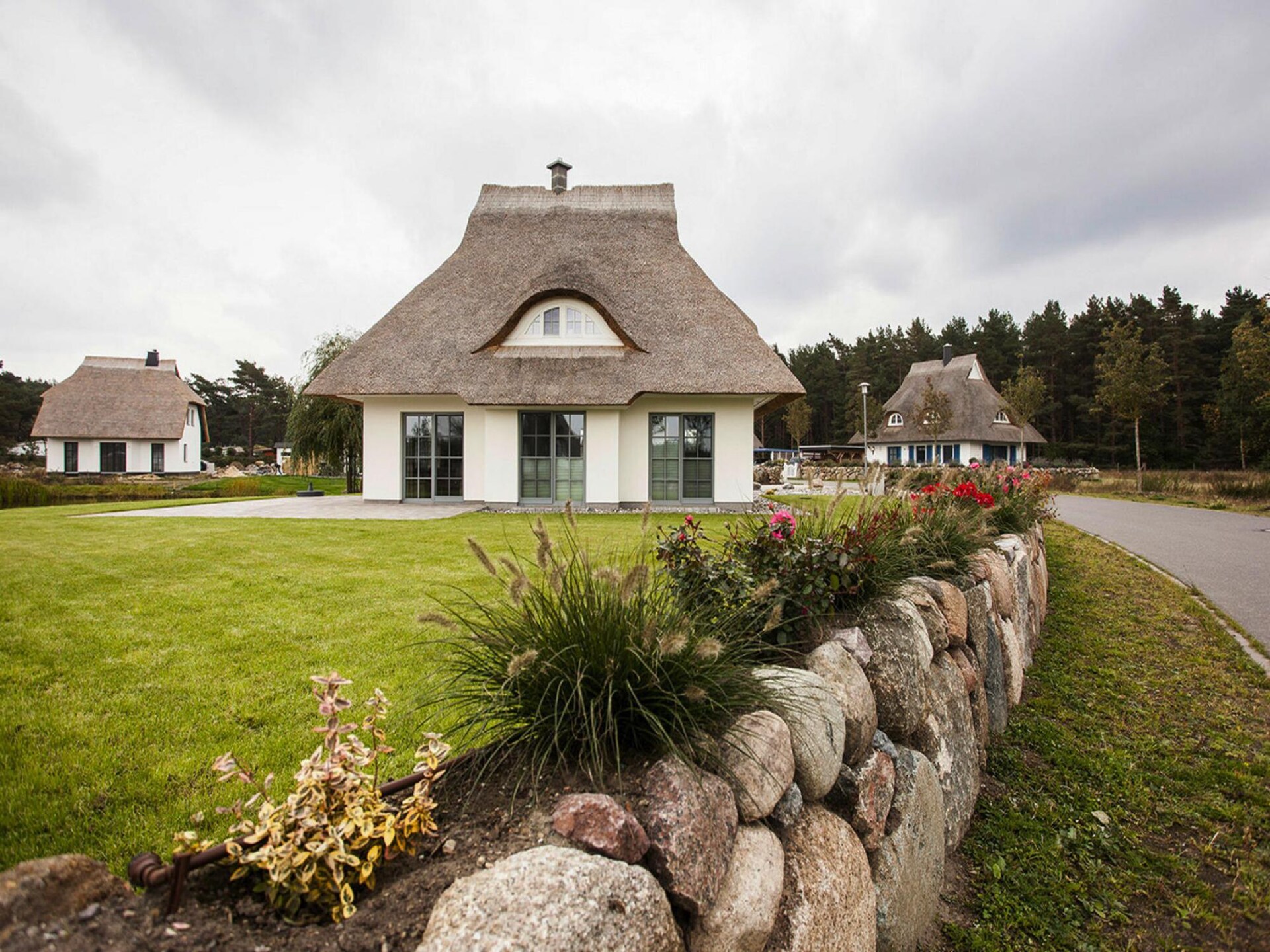 Aan het meer: Luxe rietgedekt vakantiehuis in Fuhlendorf · 6 pers. - foto 2