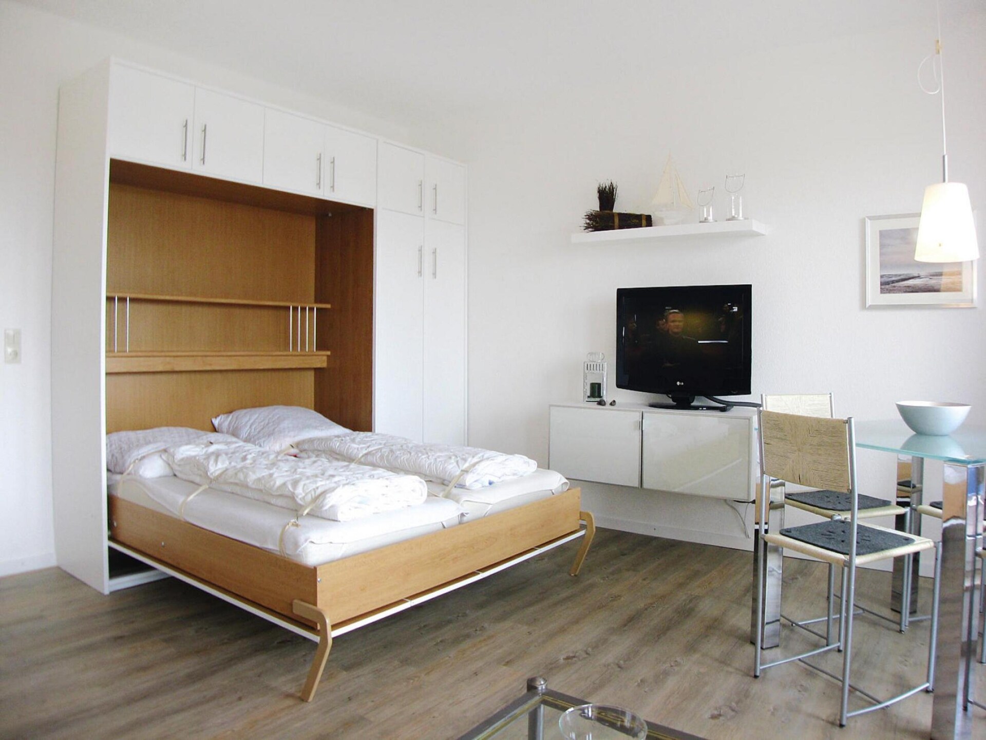 Licht appartement voor 4 op vakantiepark bij strand Duhnen - foto 23