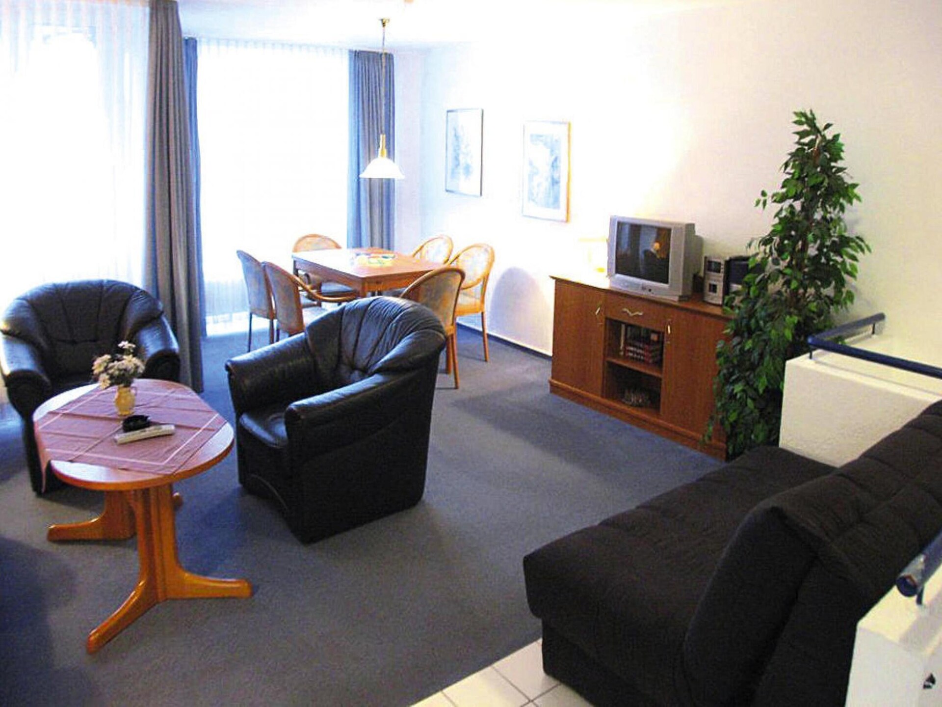 Licht appartement voor 4 op vakantiepark bij strand Duhnen - foto 7