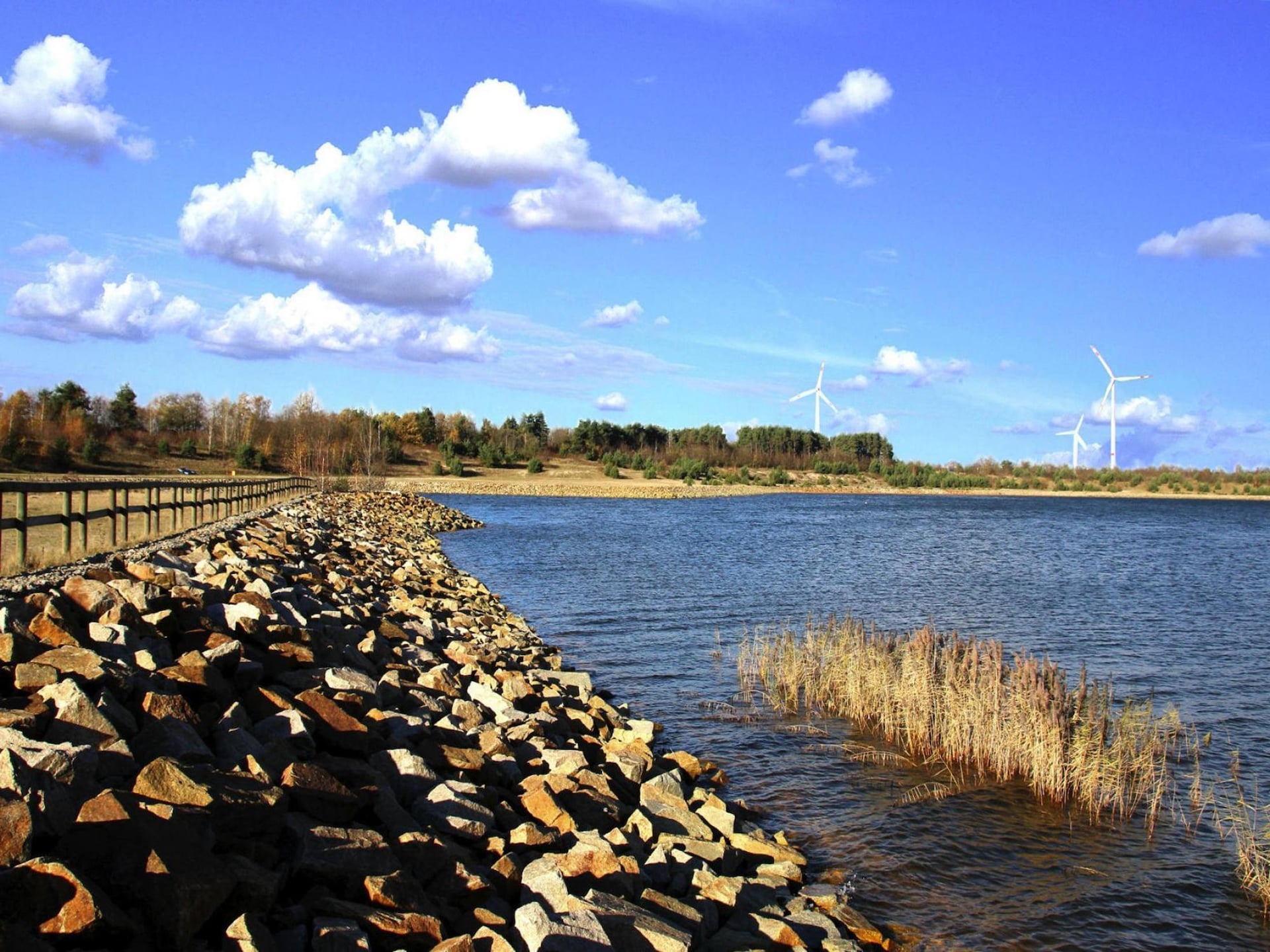 Moderne bungalow aan het Partwitzer See met weids uitzicht over het water - foto 13
