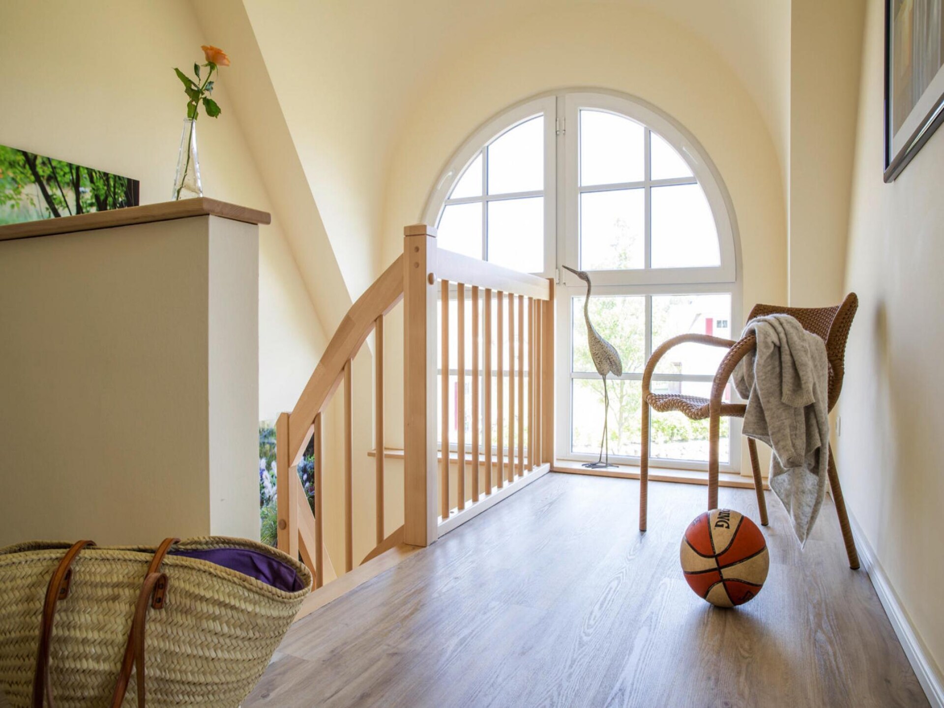 Luxe rietgedekt vakantiehuis met zwemplek aan de lagune in Fuhlendorf - foto 20
