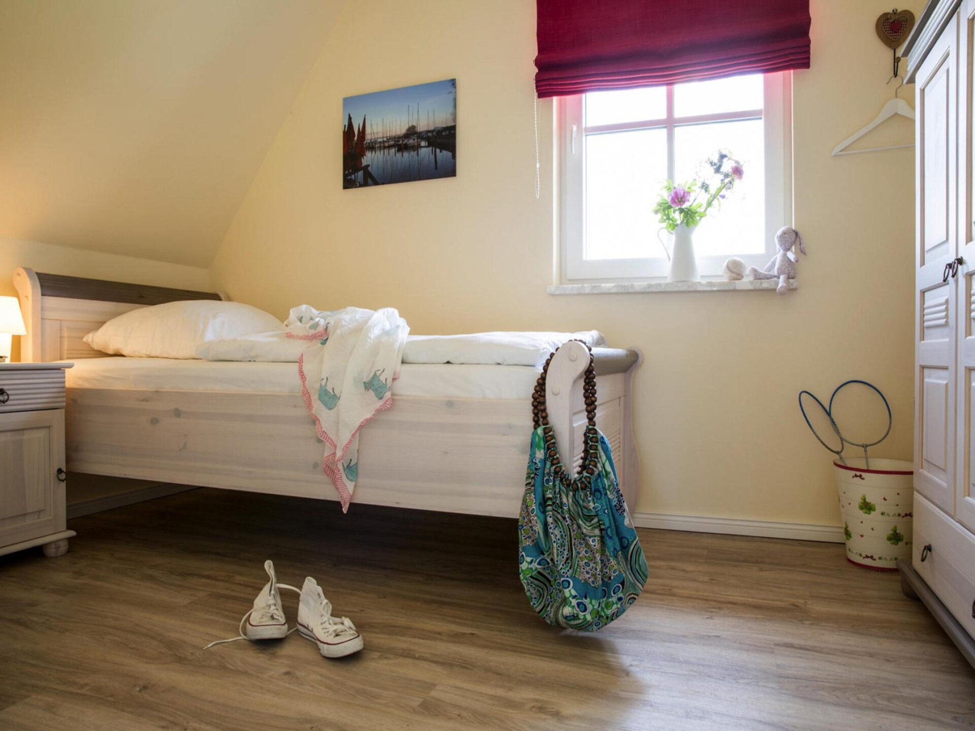 Luxe rietgedekt vakantiehuis met zwemplek aan de lagune in Fuhlendorf - foto 14