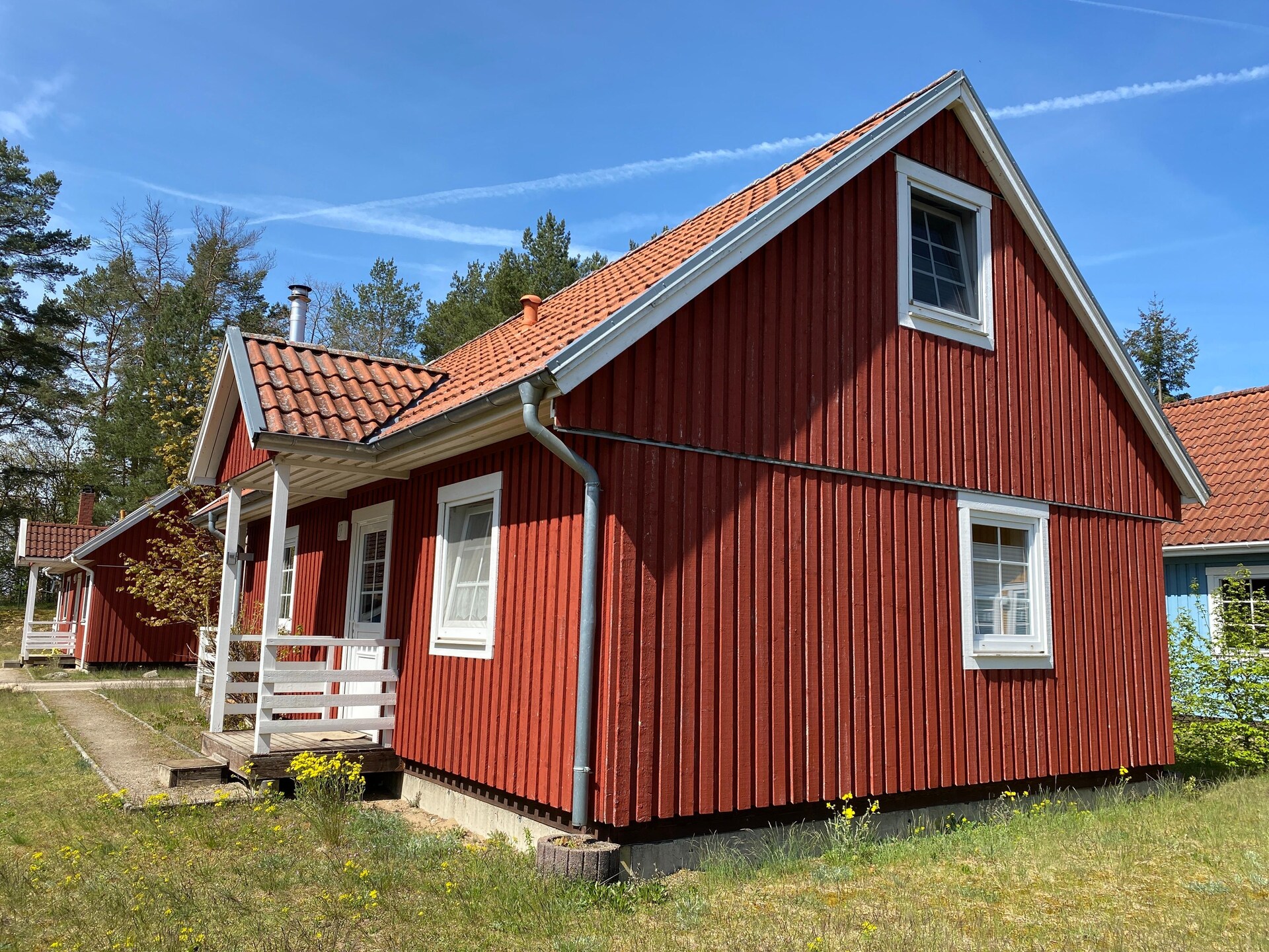 Scandinavisch vakantiehuis met sauna, 100m van het meer bij Müritz - foto 3