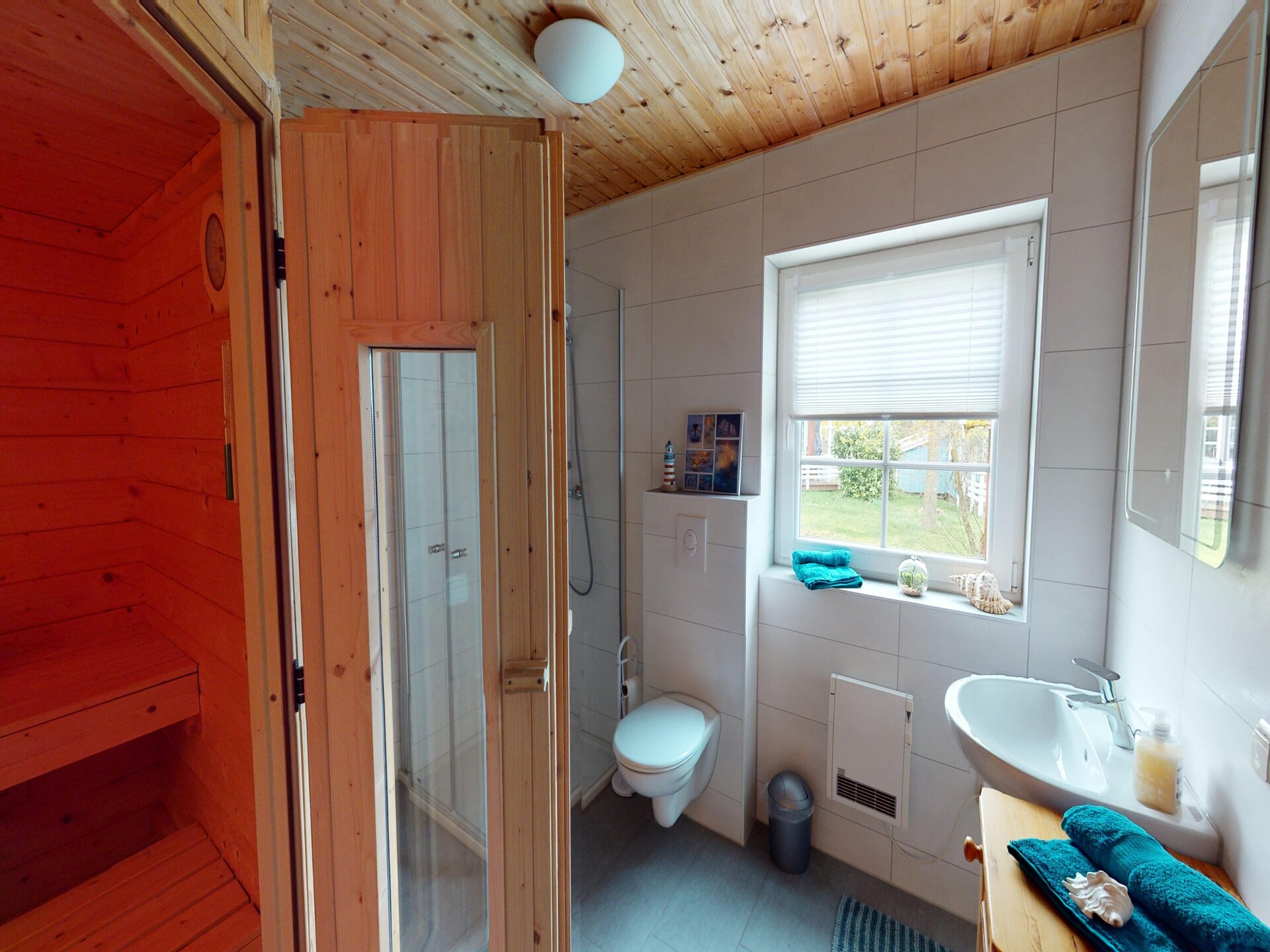 Scandinavisch vakantiehuis met sauna, 100m van het meer bij Müritz - foto 22