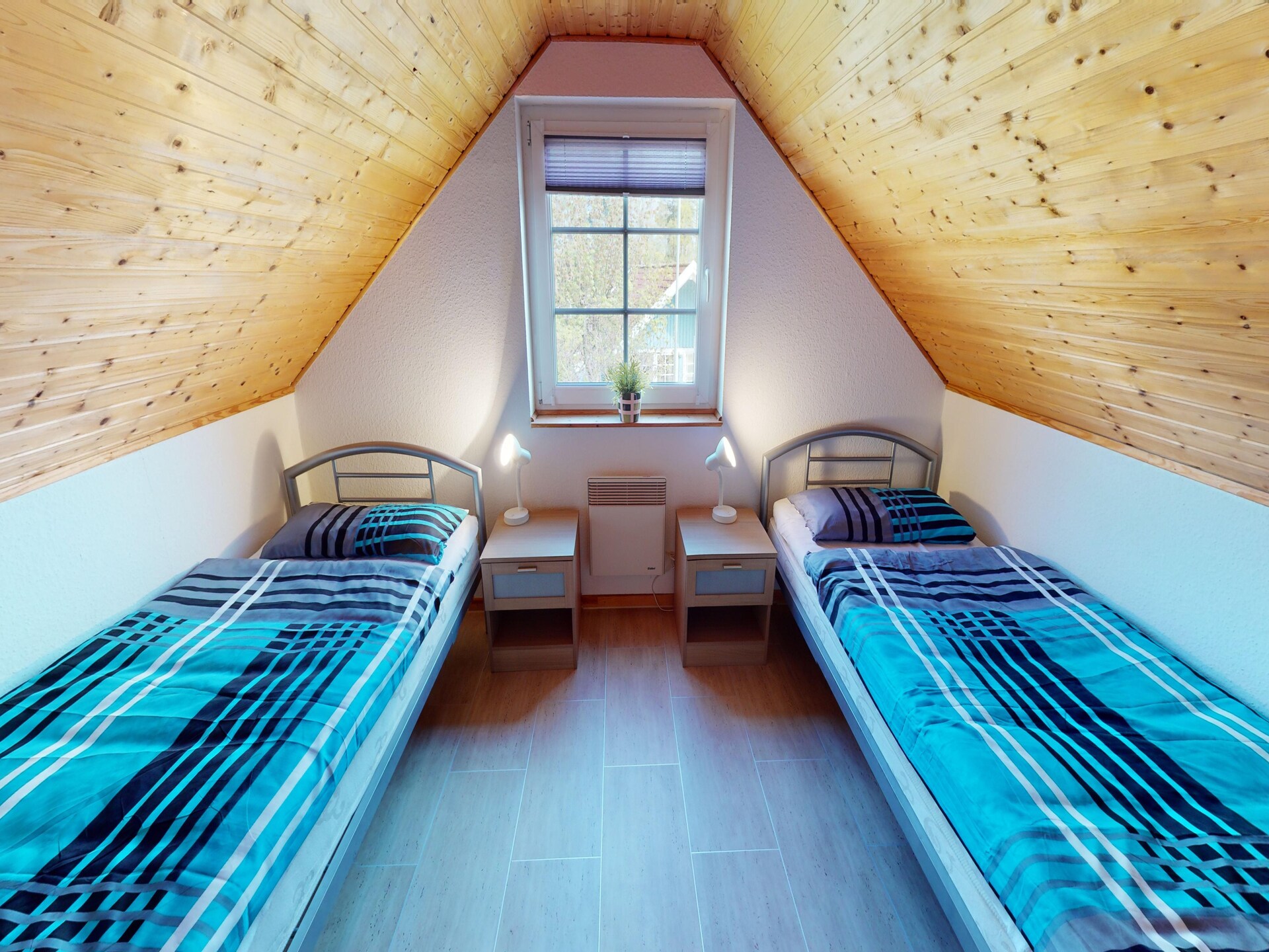 Scandinavisch vakantiehuis met sauna, 100m van het meer bij Müritz - foto 18