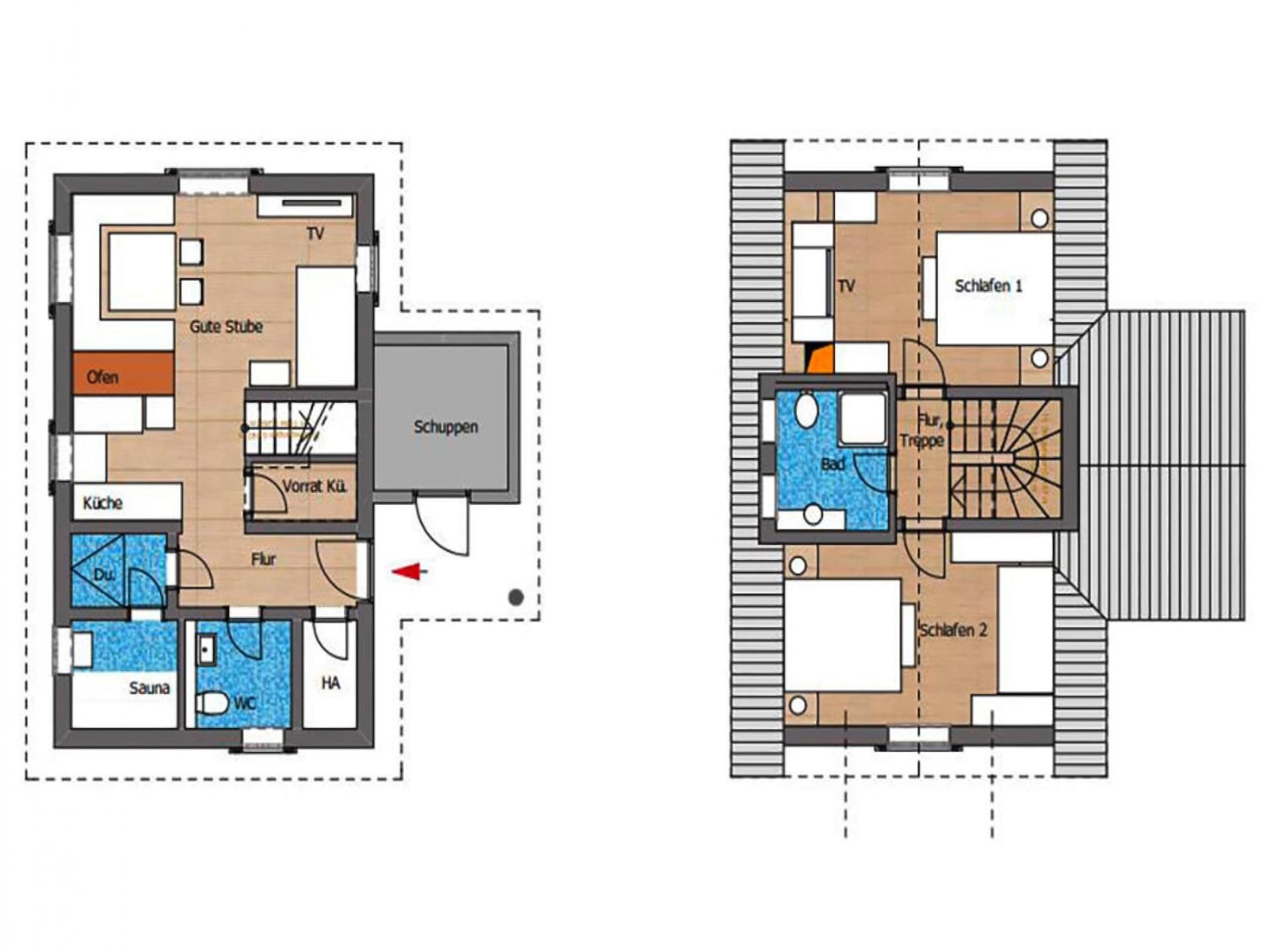 6-persoons vakantiehuis met wellness in Torfhaus - foto 24