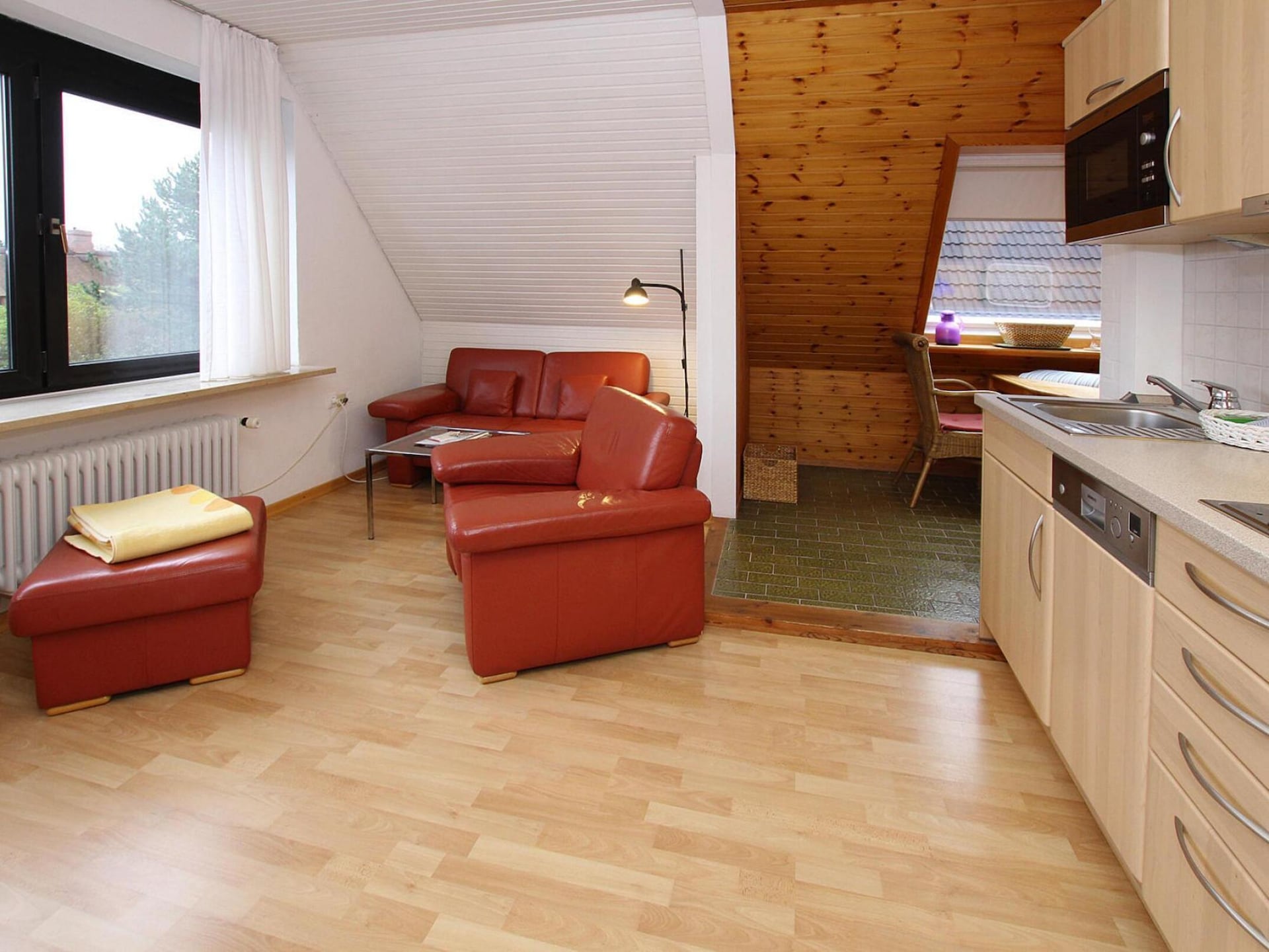 2-persoons appartement in Westerland op 1,4 km van zee - foto 4