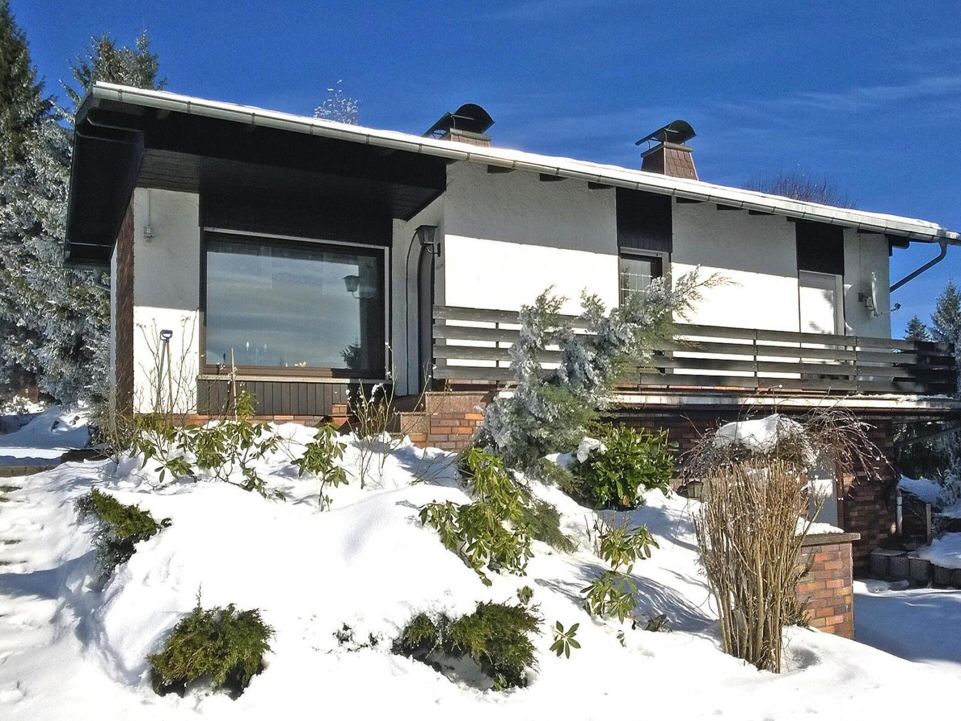 Panoramisch vakantiehuis op 650m hoogte bij Suhl in het Thüringer Woud - foto 16