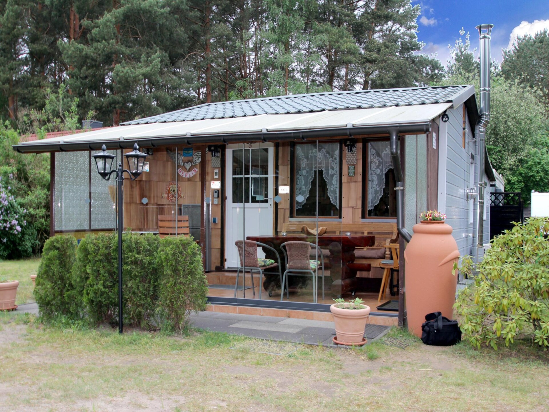 4-persoons bungalow in Wernsdorf op 800m van het meer - foto 1