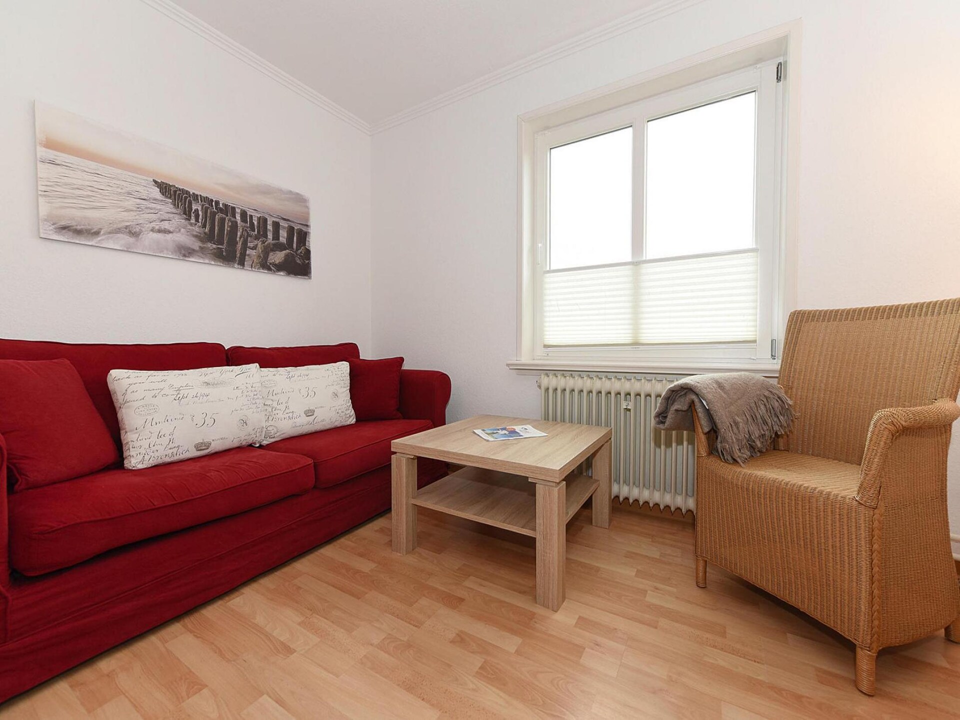 Historisch appartement Wyk auf Föhr, 250m van strand en golfbaan - foto 2