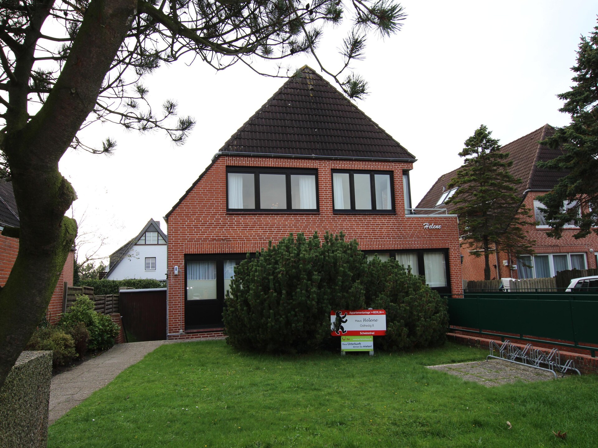 Appartementhaus Helene Wohnung 5: Licht appartement met golfbaan in Westerland - foto 20