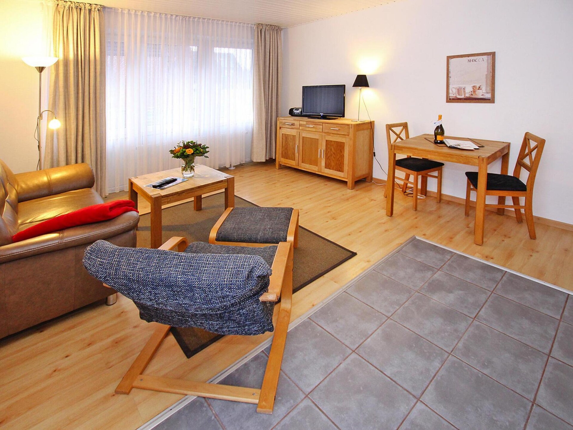 Licht appartement nabij golfbaan en op 1,4 km van het strand in Westerland - foto 8