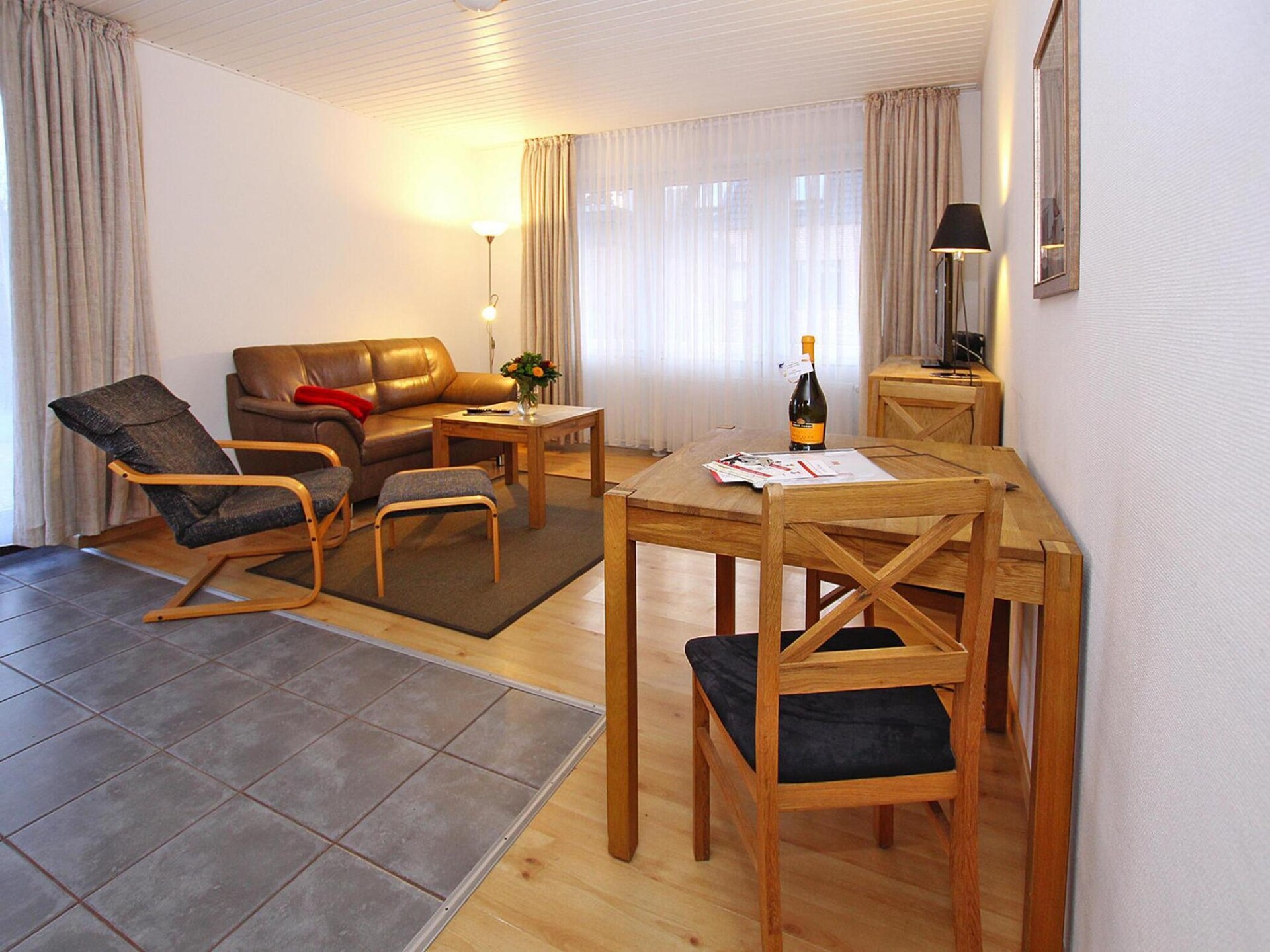 Licht appartement nabij golfbaan en op 1,4 km van het strand in Westerland - foto 7