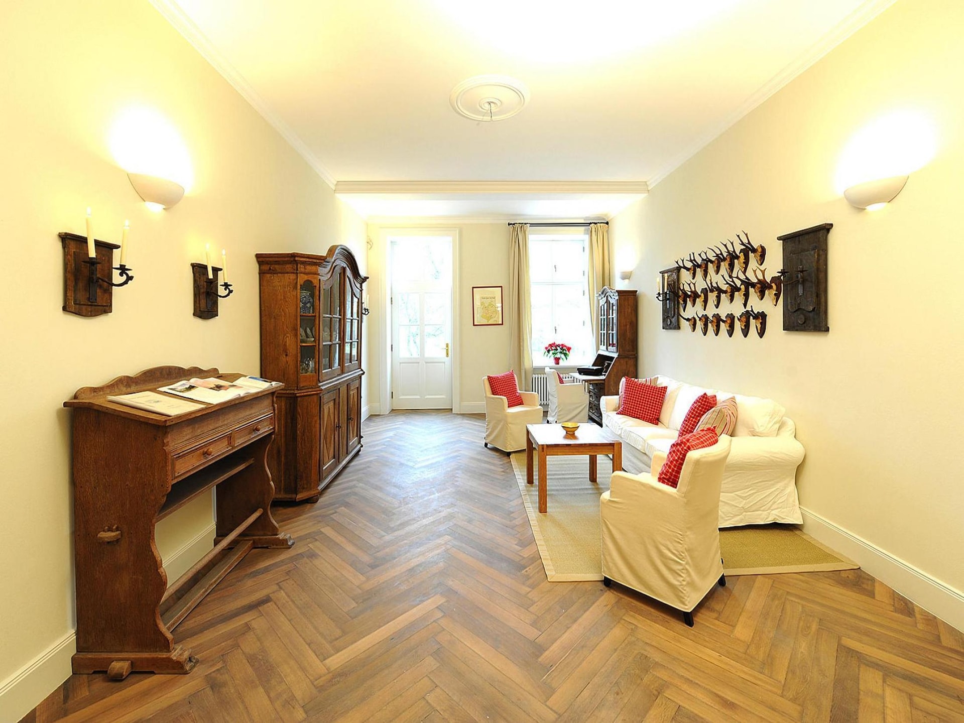 Op 600 m van het meer: Luxe landhuis appartement in Garz - foto 3