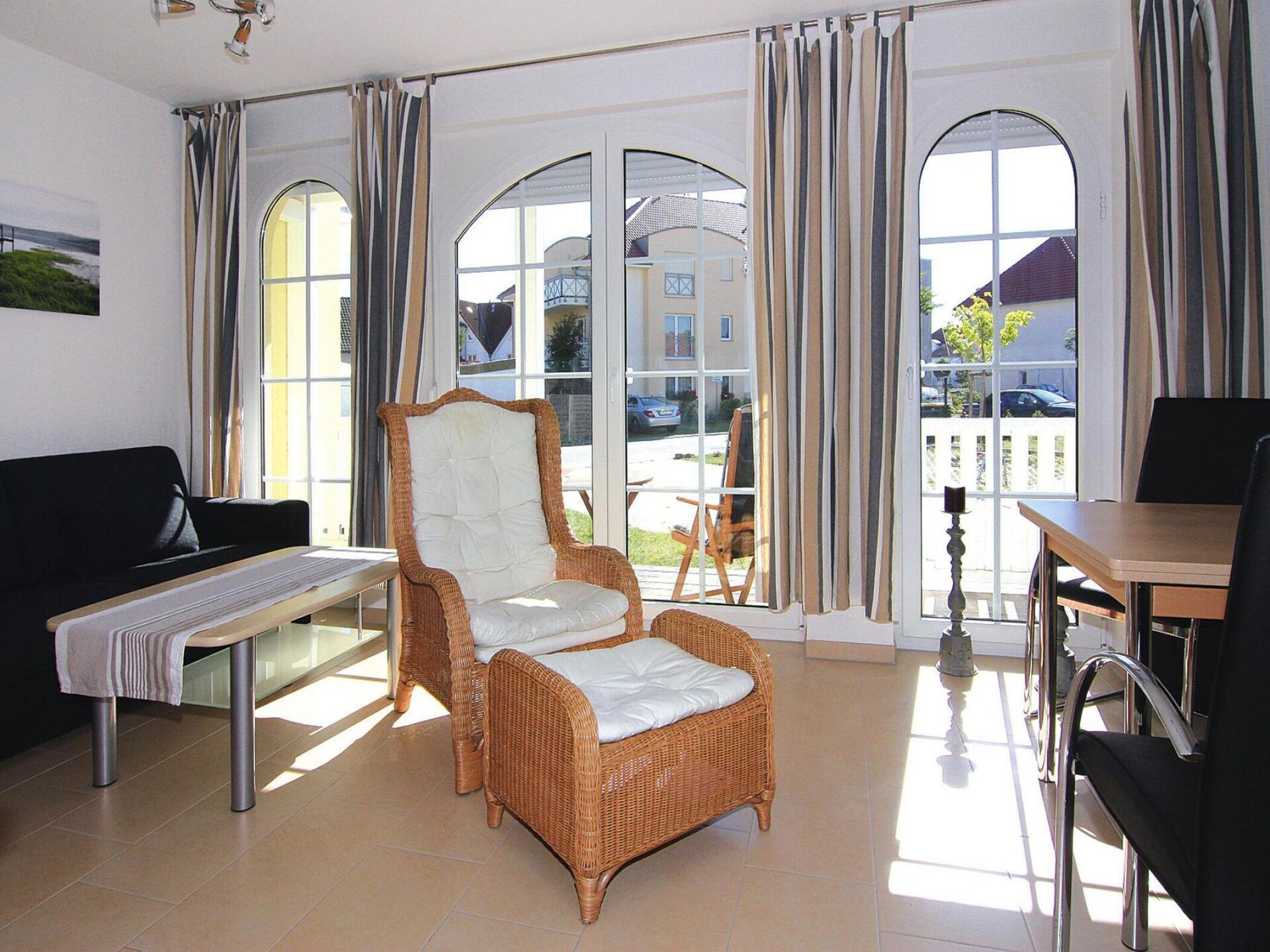 Knus appartement in centrum Graal-Müritz, 850m van Oostzeestrand - foto 3