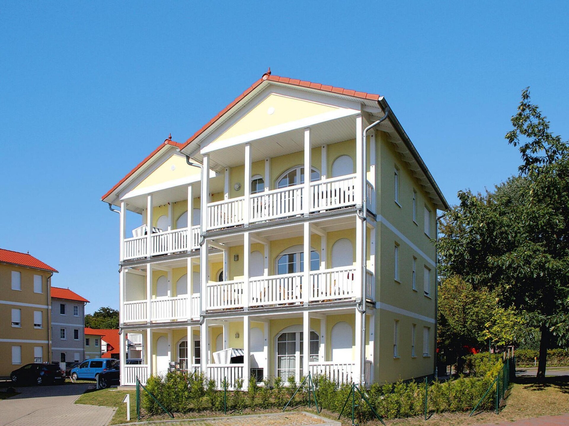 Knus appartement in centrum Graal-Müritz, 850m van Oostzeestrand - foto 2