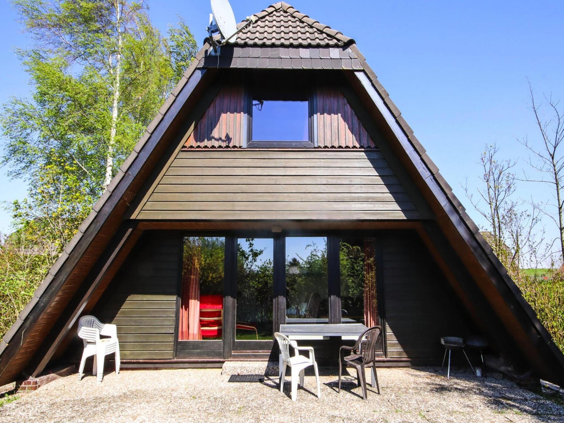 Knus Nurdachhaus in Burhave, 300m van zee en strand - foto 1