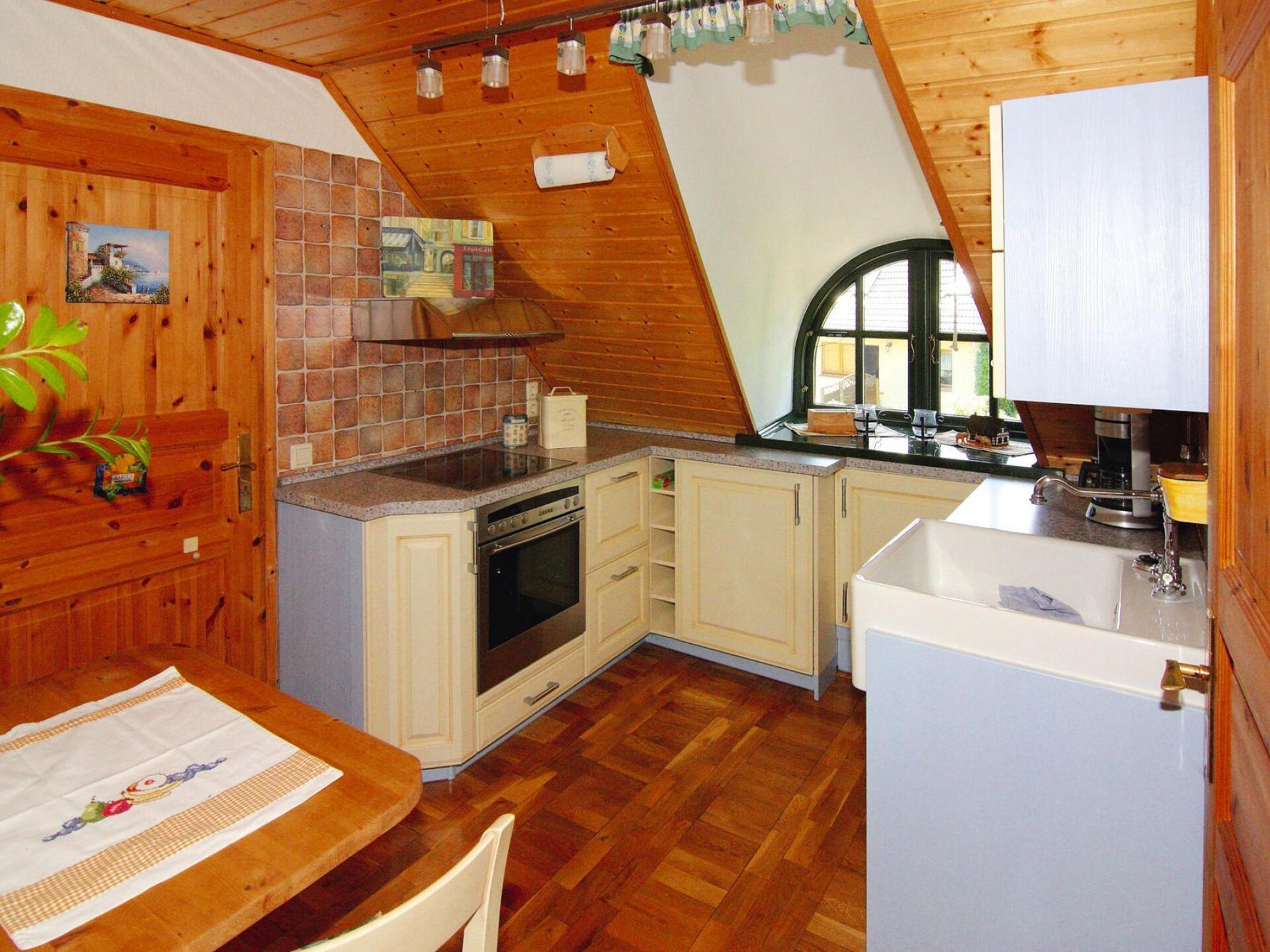 Exclusief rietgedekt vakantiehuis met sauna, 50 meter van de Jabelsche See - foto 7