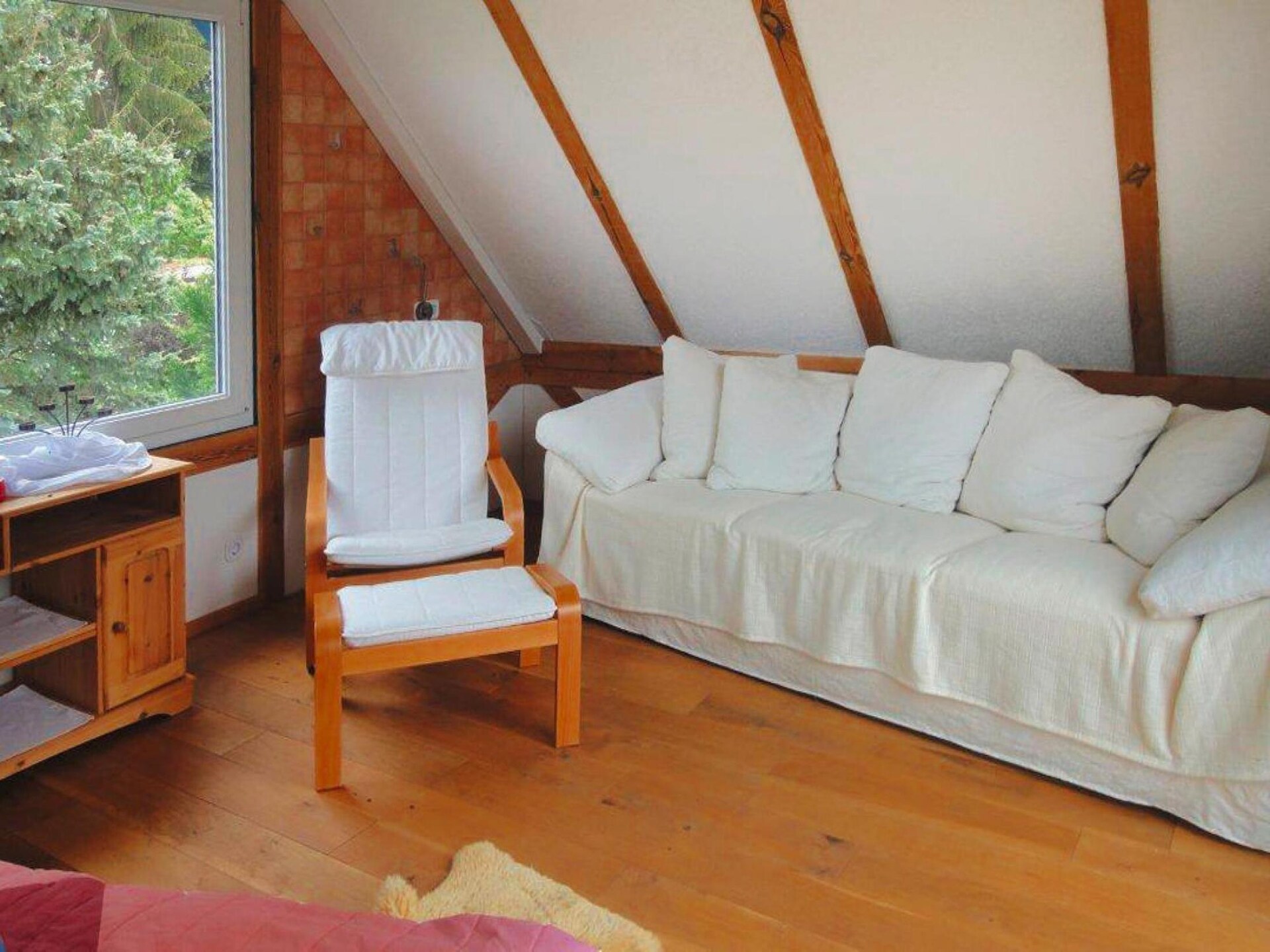Exclusief rietgedekt vakantiehuis met sauna, 50 meter van de Jabelsche See - foto 8