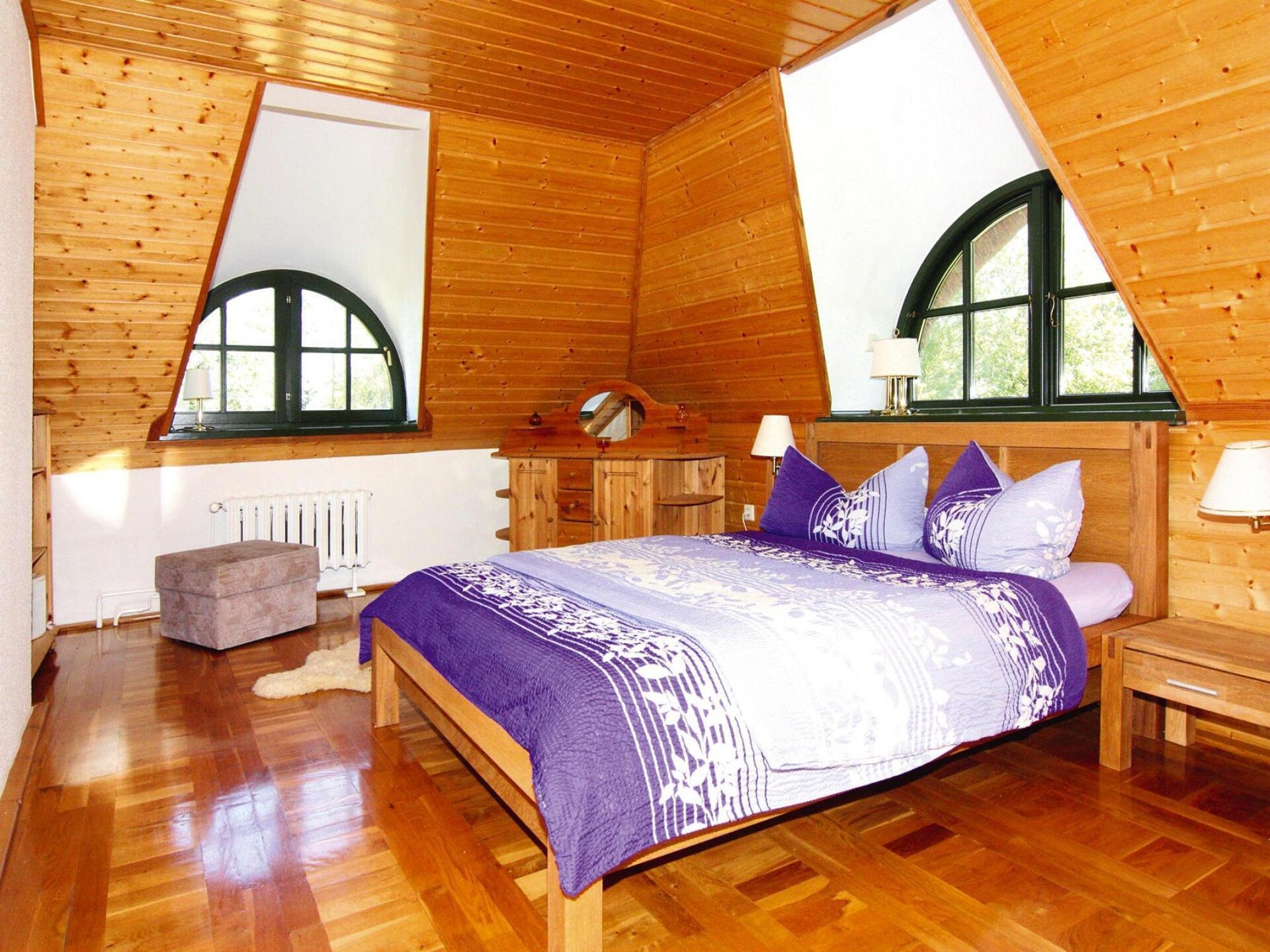 Exclusief rietgedekt vakantiehuis met sauna, 50 meter van de Jabelsche See - foto 6