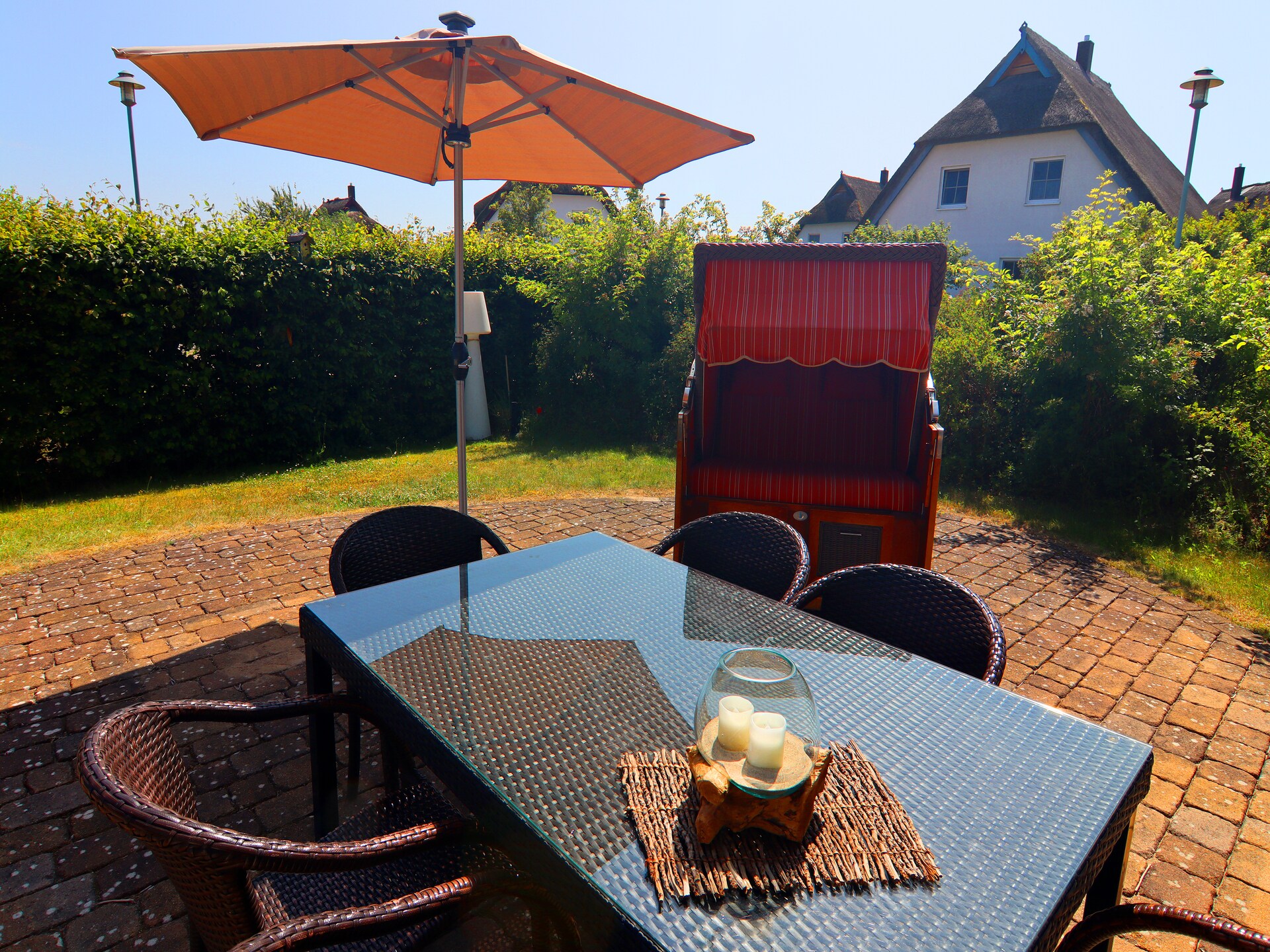 Vrijstaand rieten dakvakantiehuis bij het water in Zinnowitz - foto 2