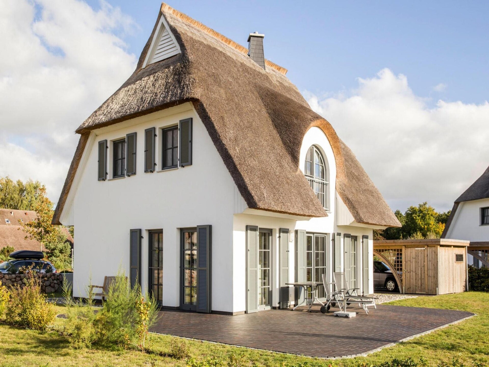 Luxe rietgedekt vakantiehuis met sauna en eigen zwemplek aan de lagune - foto 4