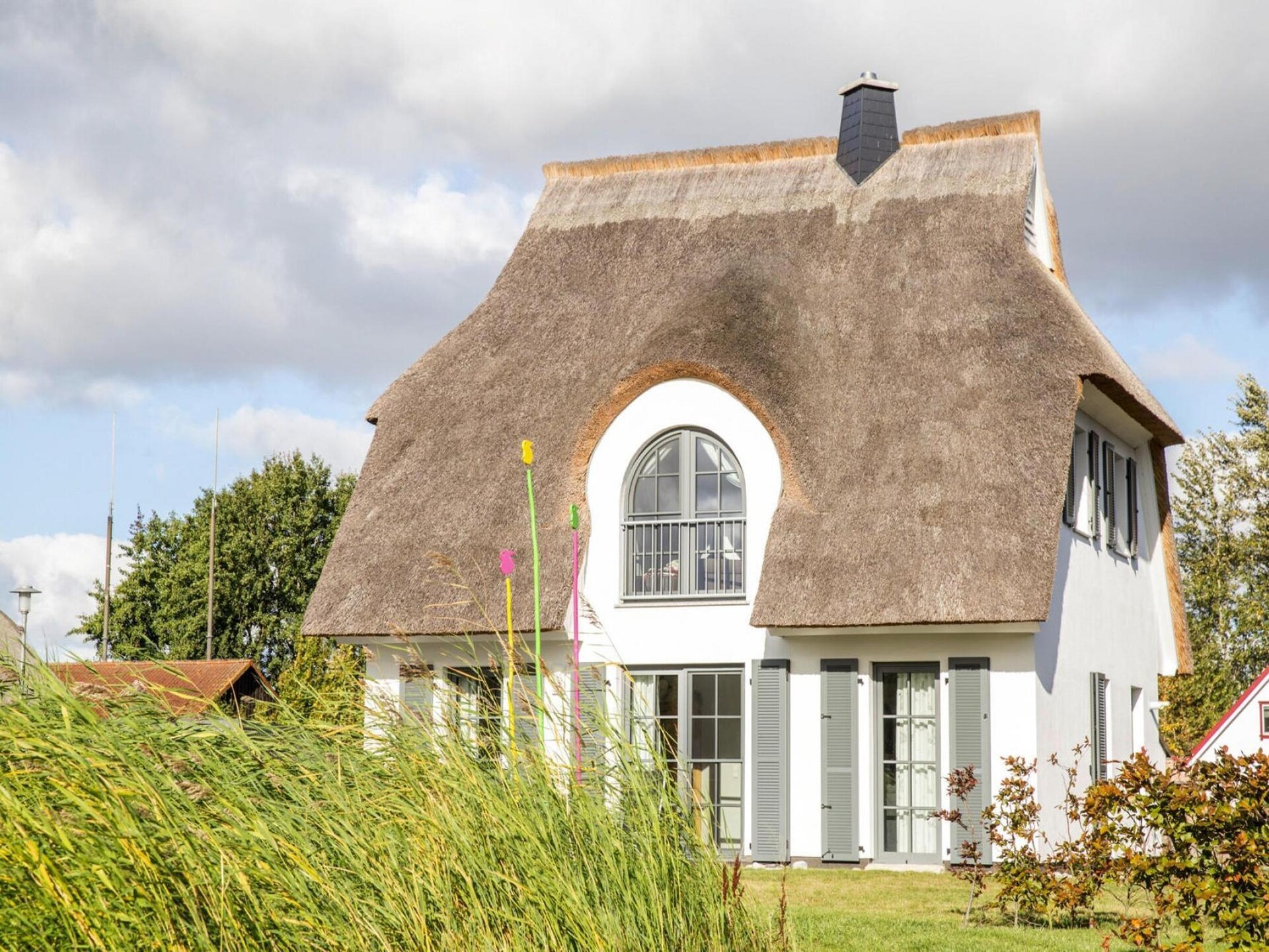 Luxe rietgedekt vakantiehuis met sauna en eigen zwemplek aan de lagune - foto 5