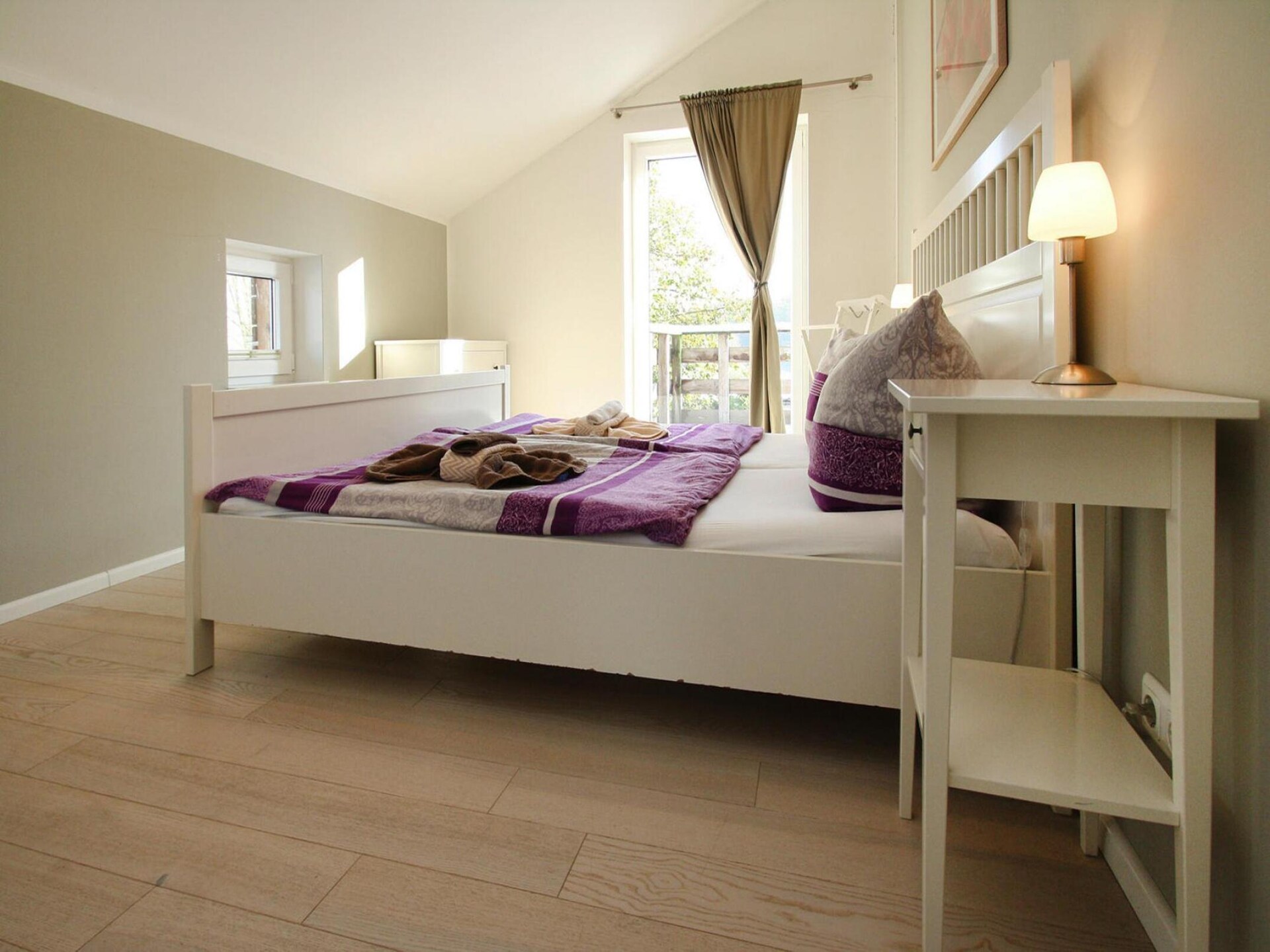 Ferienhaus An de Linn: Luxe vakantiehuis met sauna aan het meer van Neukloster - foto 9
