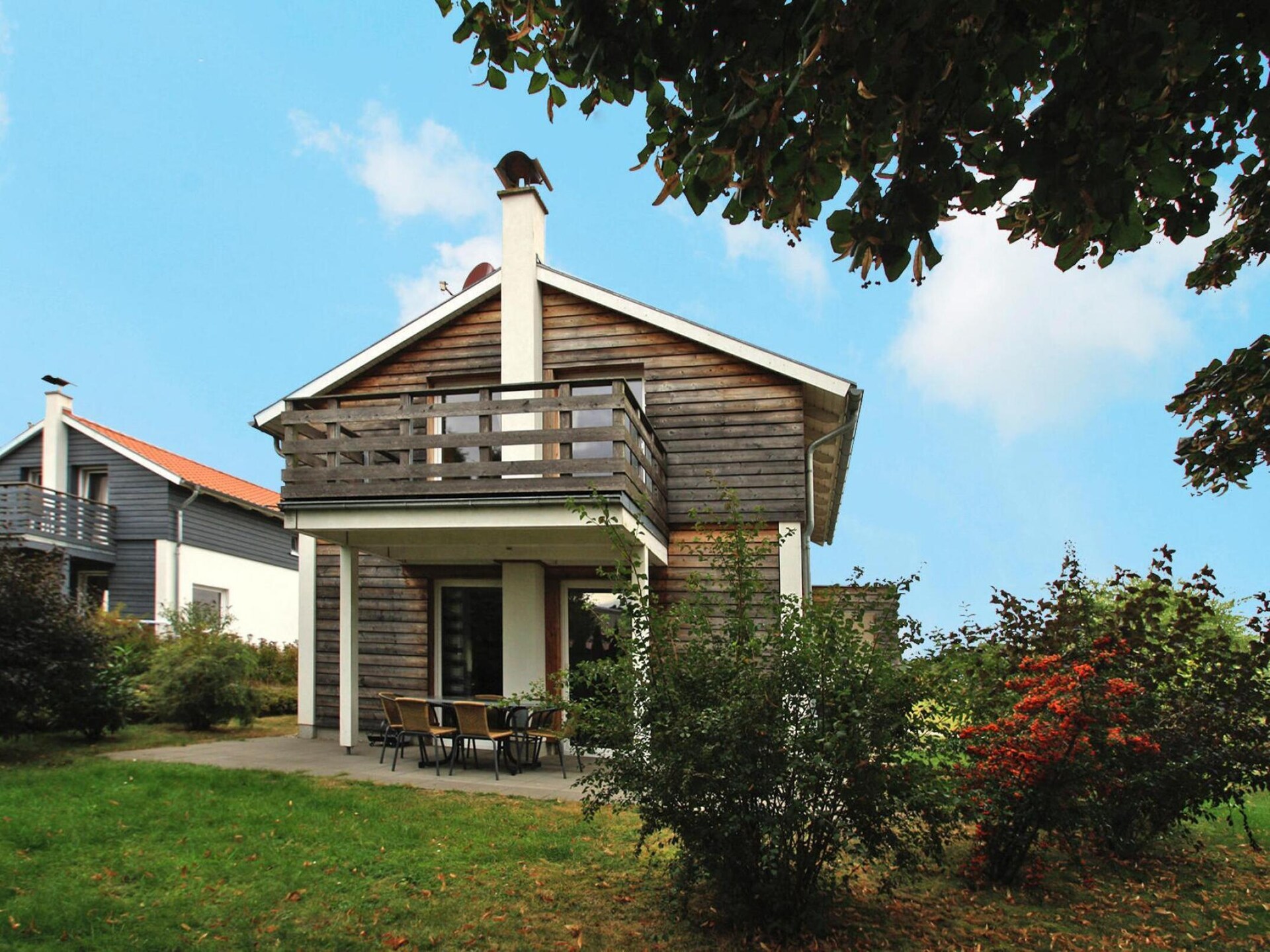Ferienhaus An de Linn: Luxe vakantiehuis met sauna aan het meer van Neukloster - foto 1
