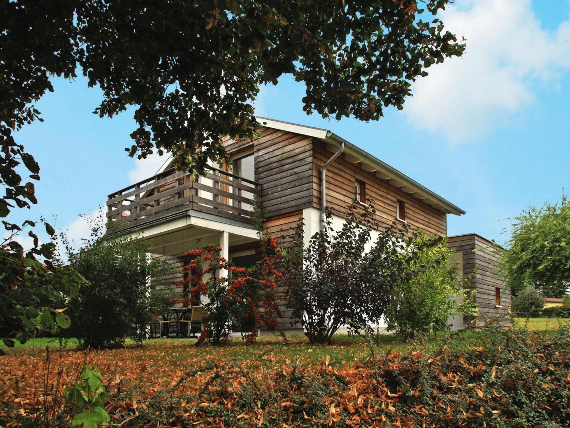 Ferienhaus An de Linn: Luxe vakantiehuis met sauna aan het meer van Neukloster - foto 4