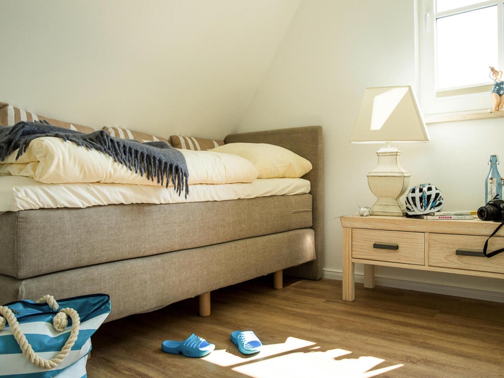 Aan het meer: Luxe vakantiehuis met rieten dak in Fuhlendorf · 105 m² - foto 10