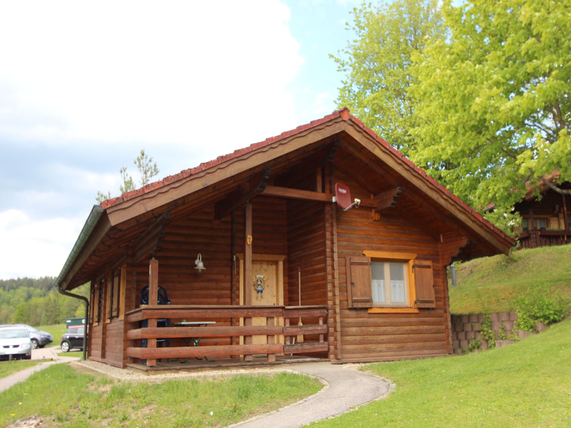 Authentiek houten chalet in Stamsried, vlak bij natuurzwembad en Beierse Woud - foto 15