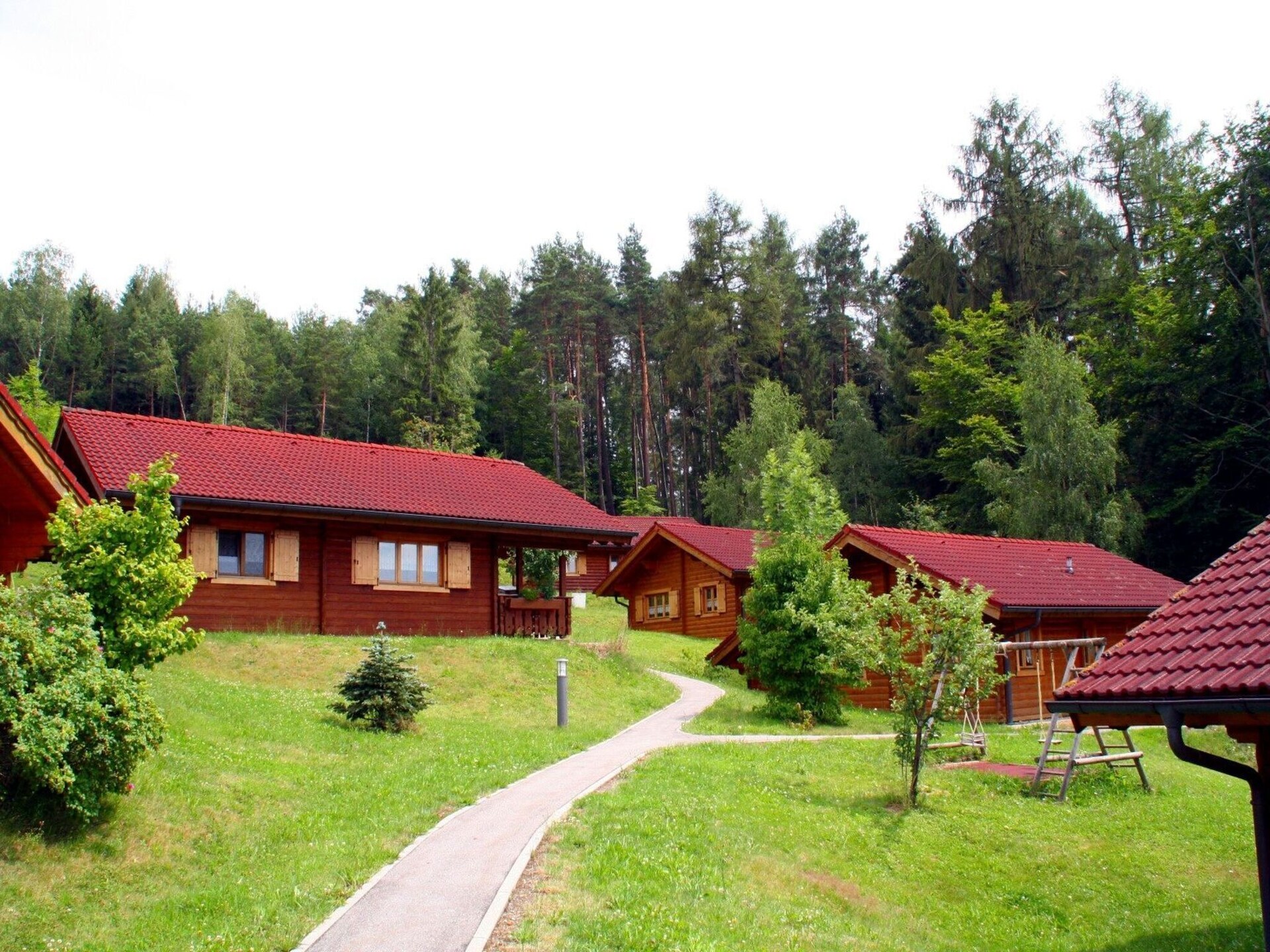 Authentiek houten chalet in Stamsried, vlak bij natuurzwembad en Beierse Woud - foto 20